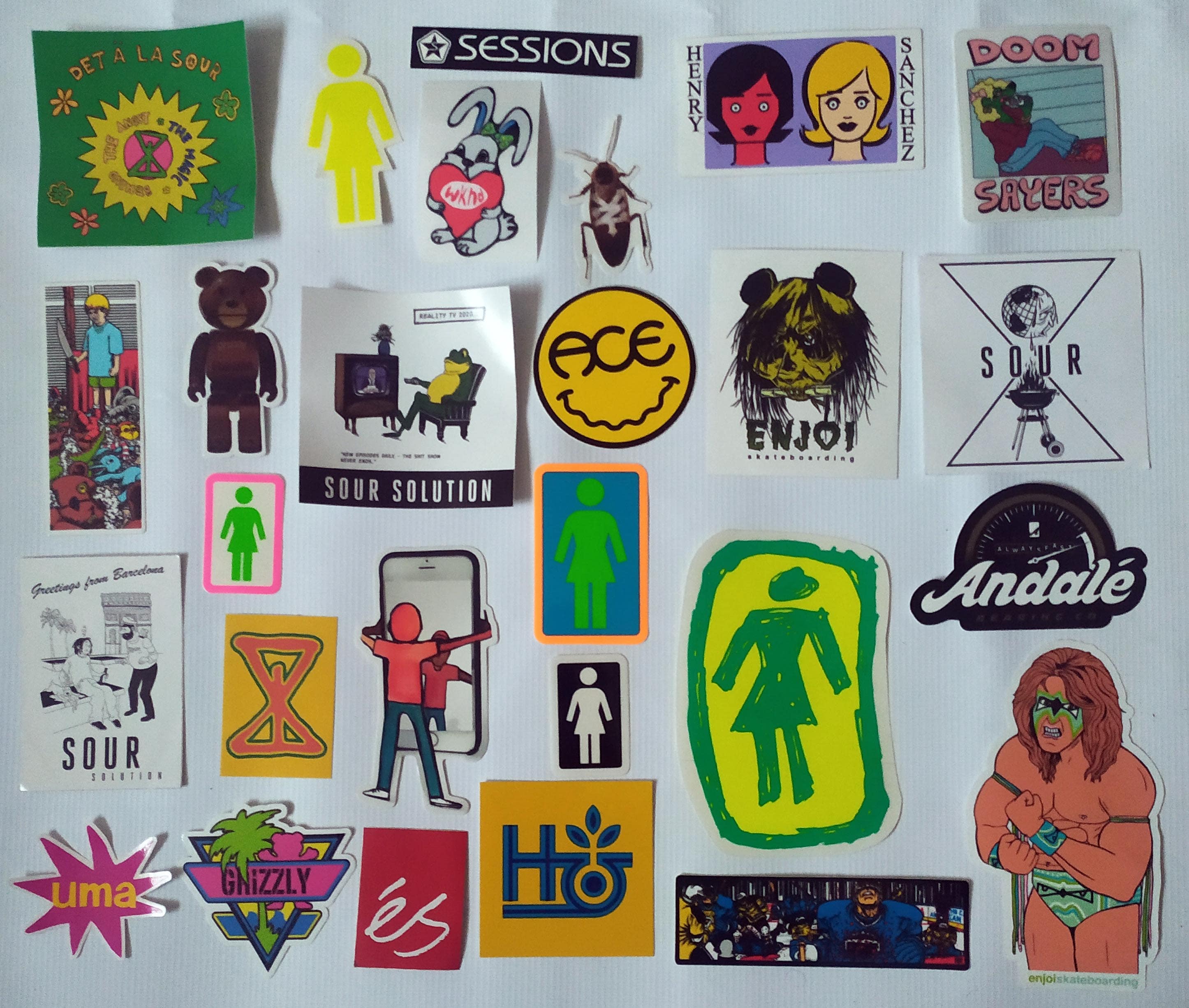 Bundle Skate Sticker Pack #17 - SkateboardStickers.com