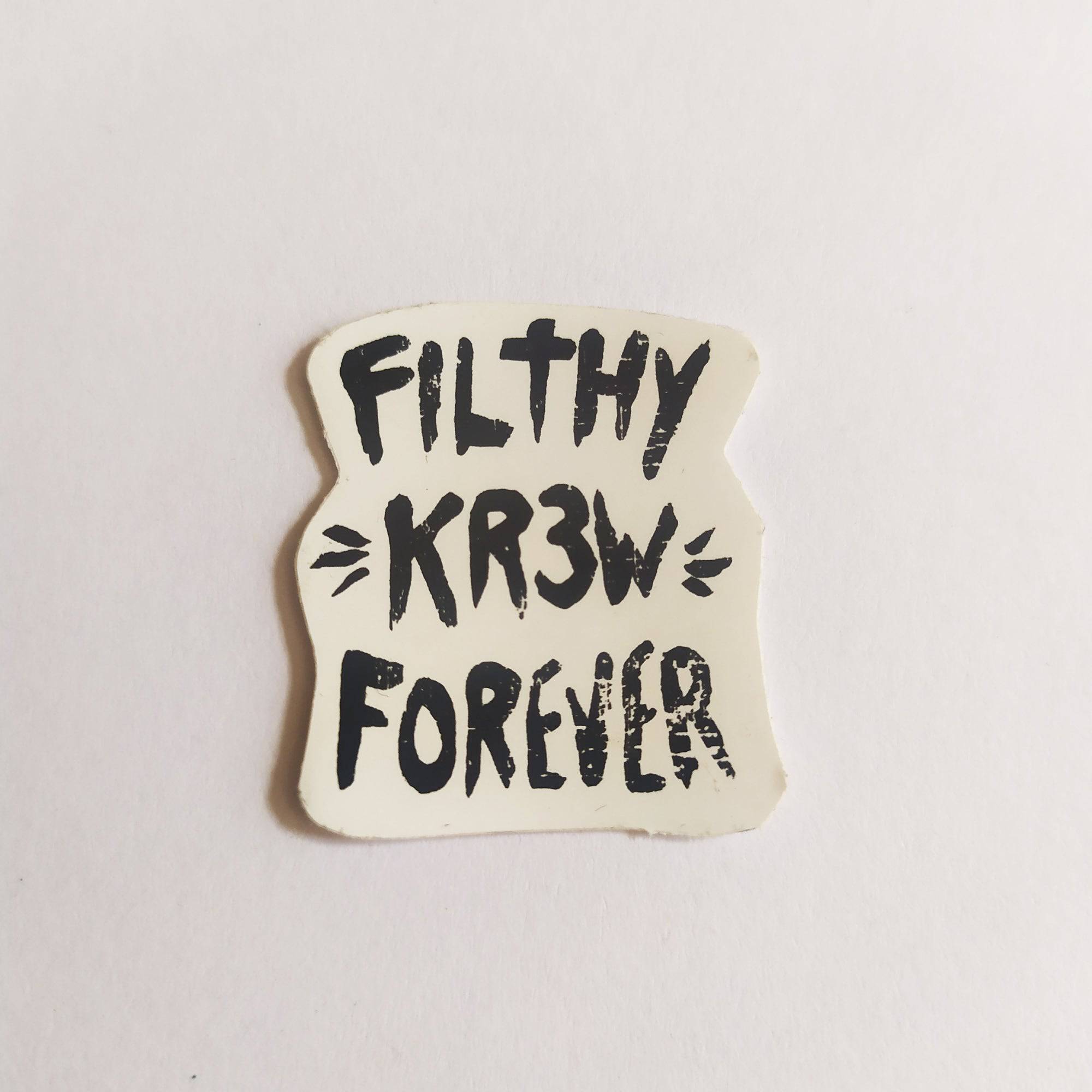 KR3W Skateboard Sticker - SkateboardStickers.com