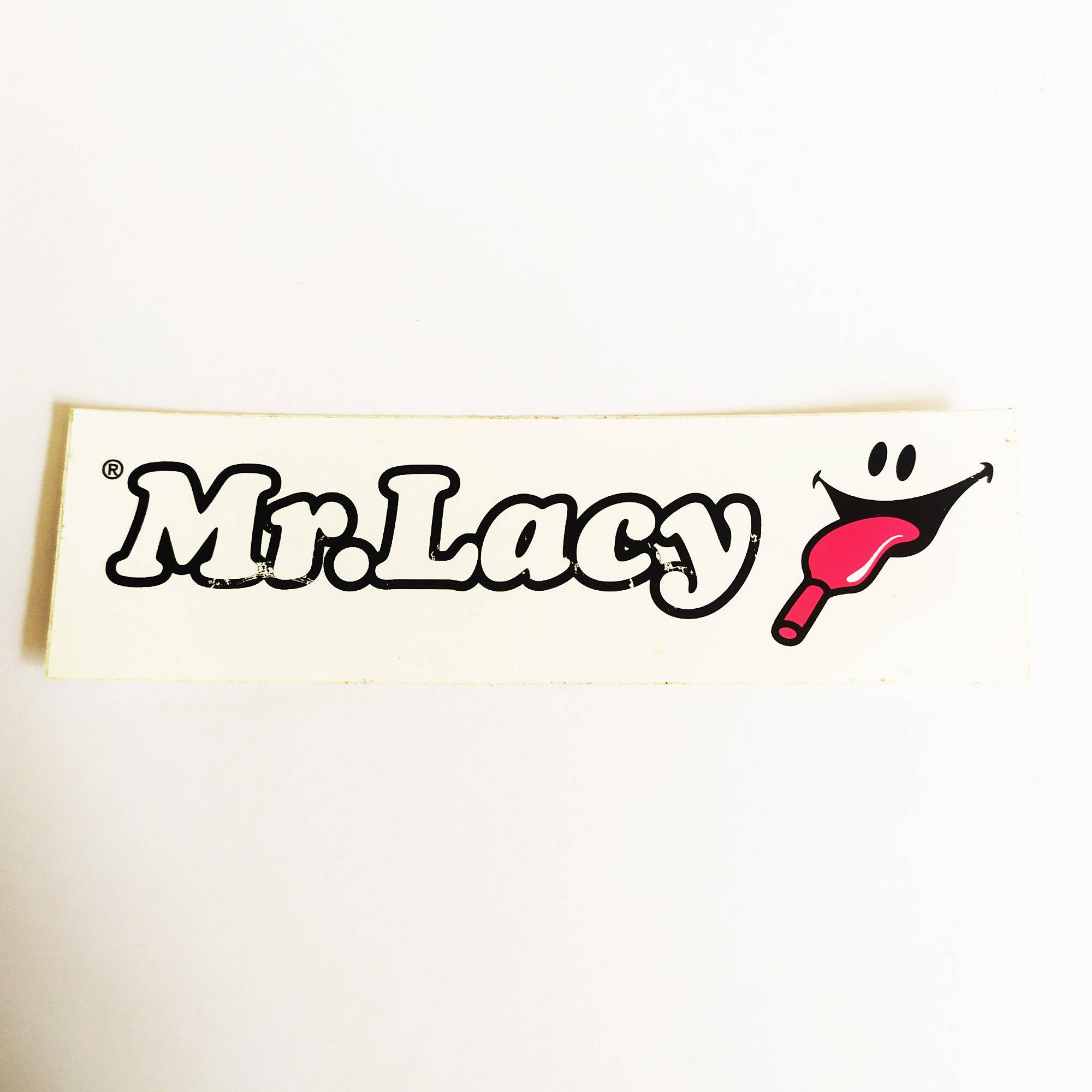 Mr. Lacy Skateboard Sticker - SkateboardStickers.com
