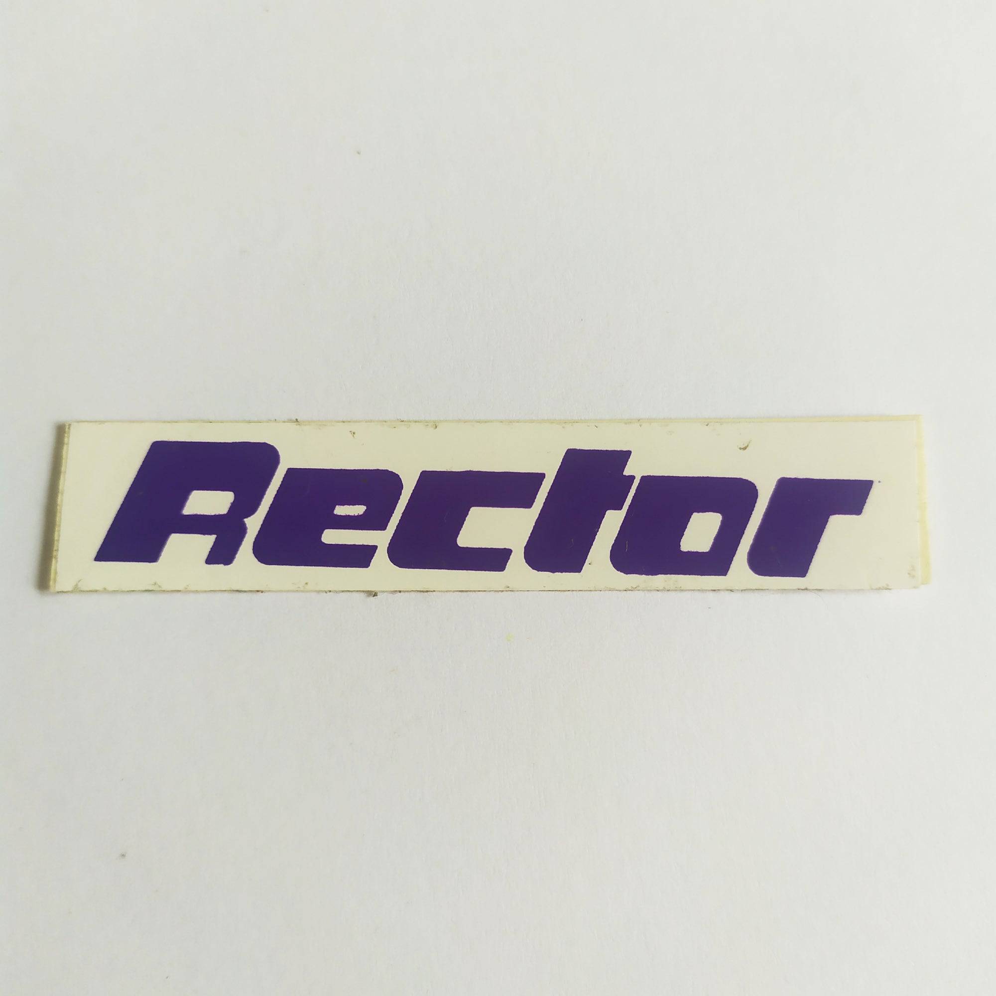 Rector Protection Old School Skateboard Sticker - SkateboardStickers.com