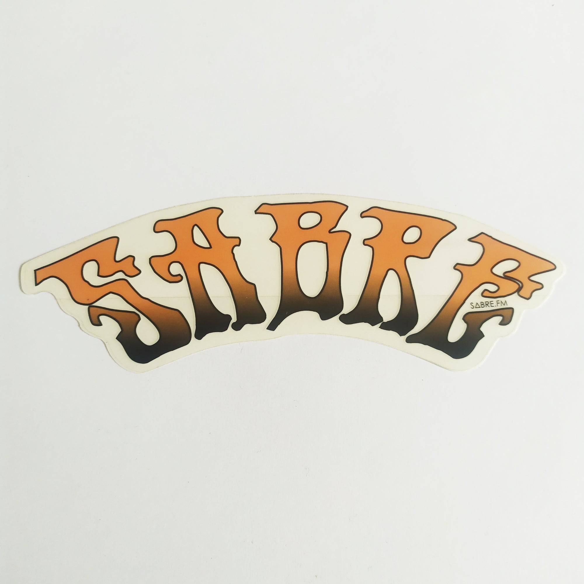 Sabre Skateboard Sticker - SkateboardStickers.com