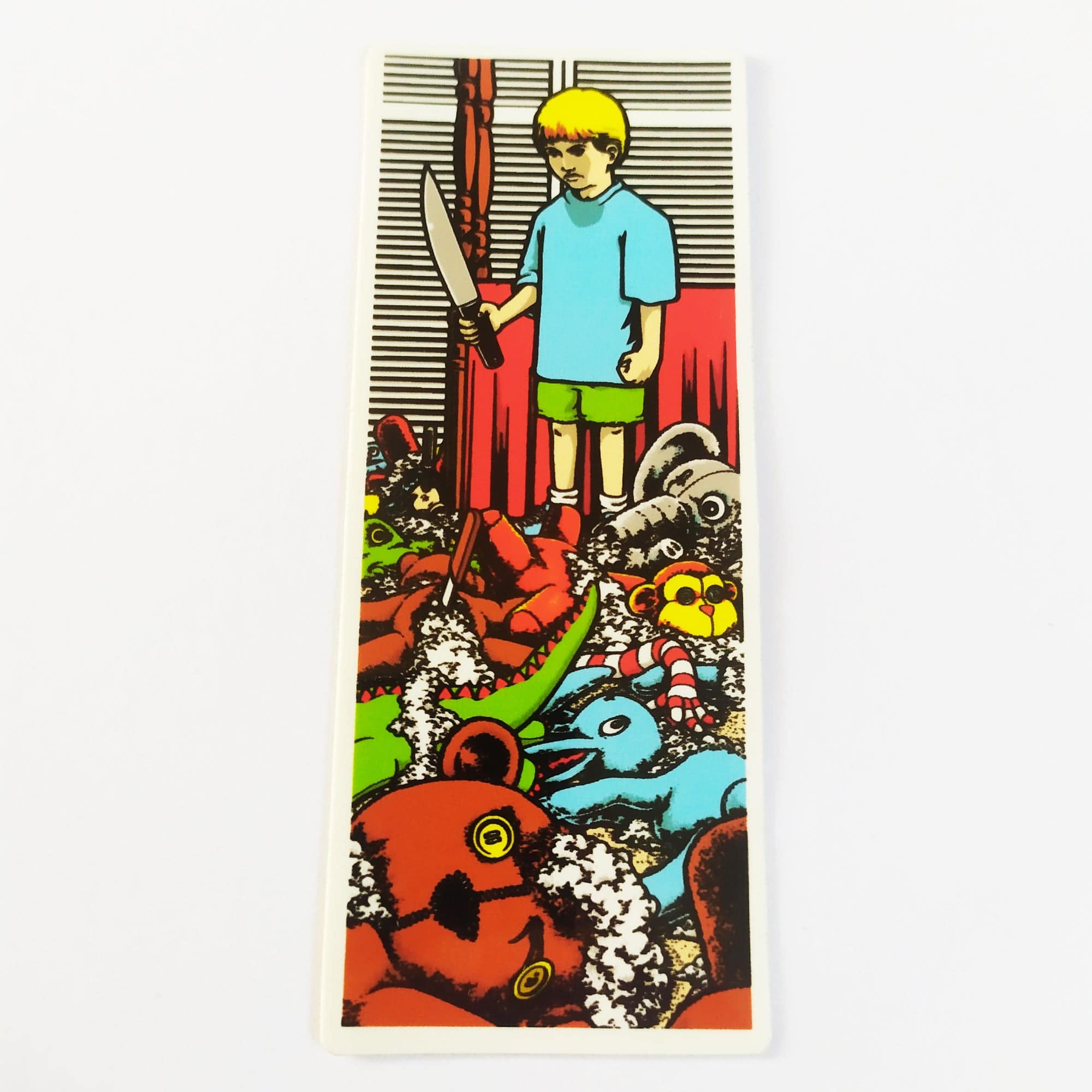 101 Skateboards Sticker - Adam McNatt Fluffy Monsters - SkateboardStickers.com