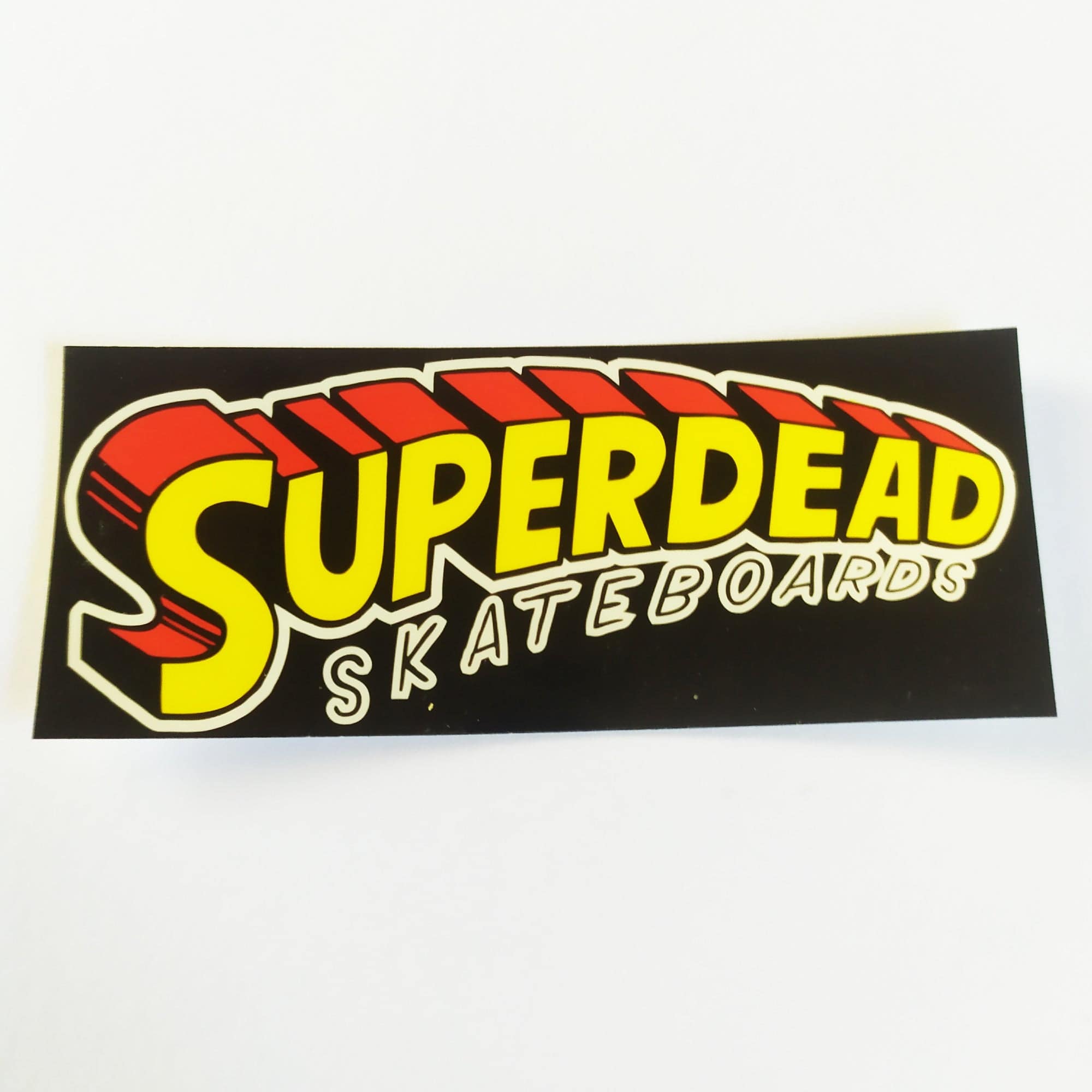 Superdead Skateboards Sticker - SkateboardStickers.com