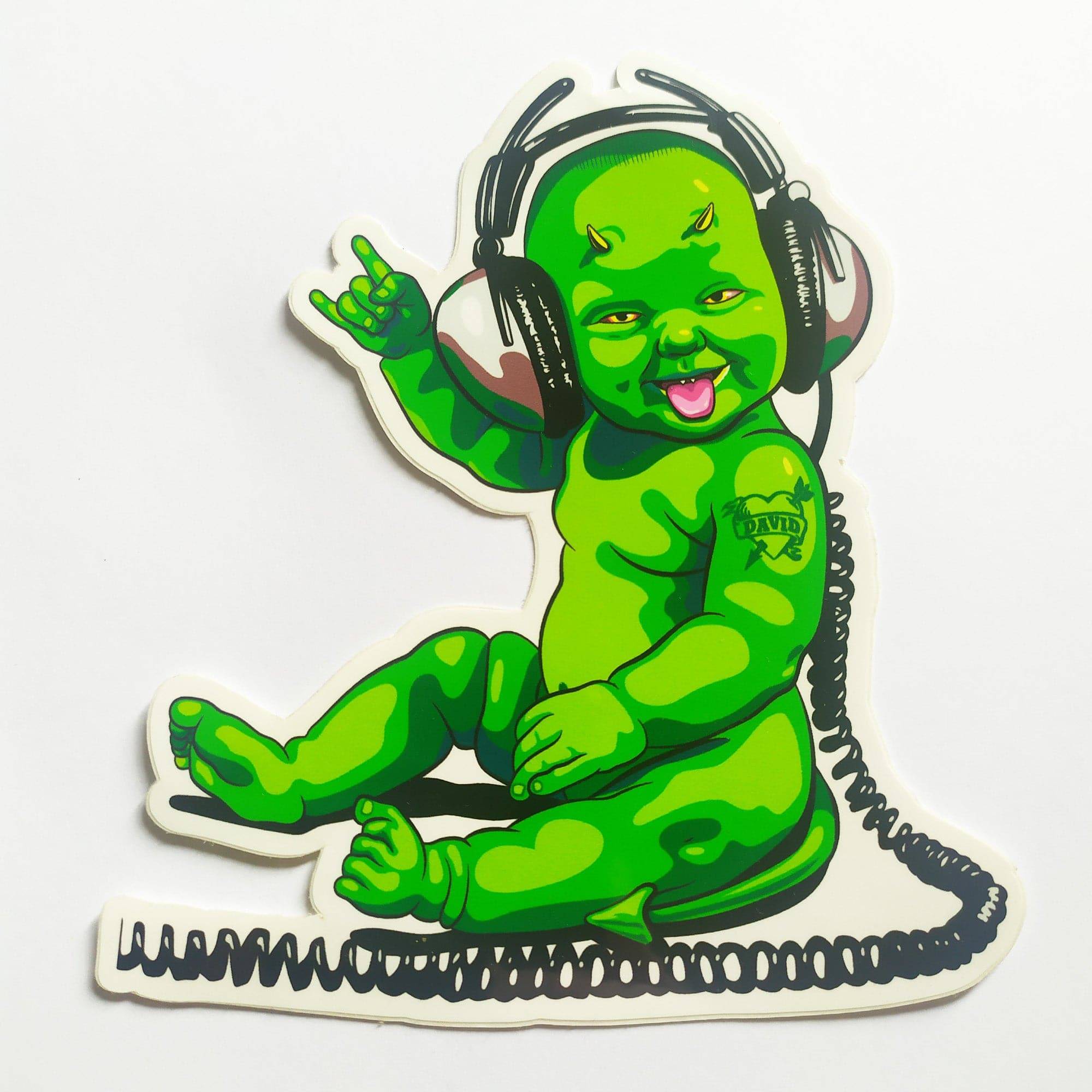 Thank You Skateboard Sticker - SkateboardStickers.com