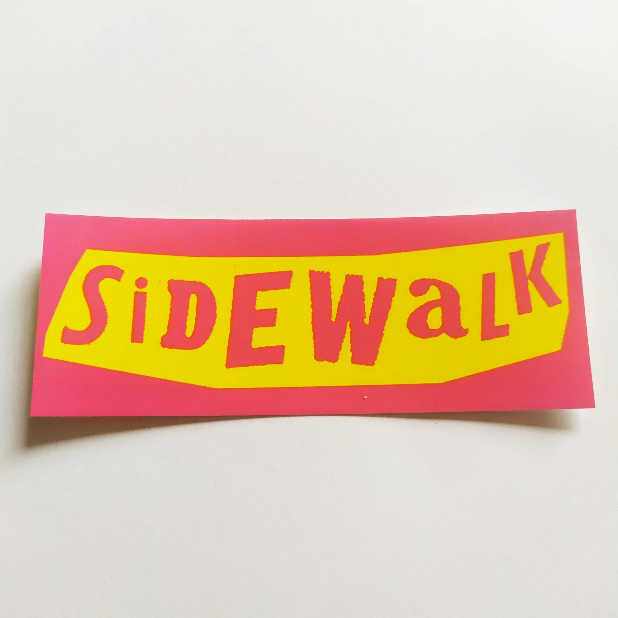 Sidewalk Skateboard Magazine Skate Sticker - SkateboardStickers.com