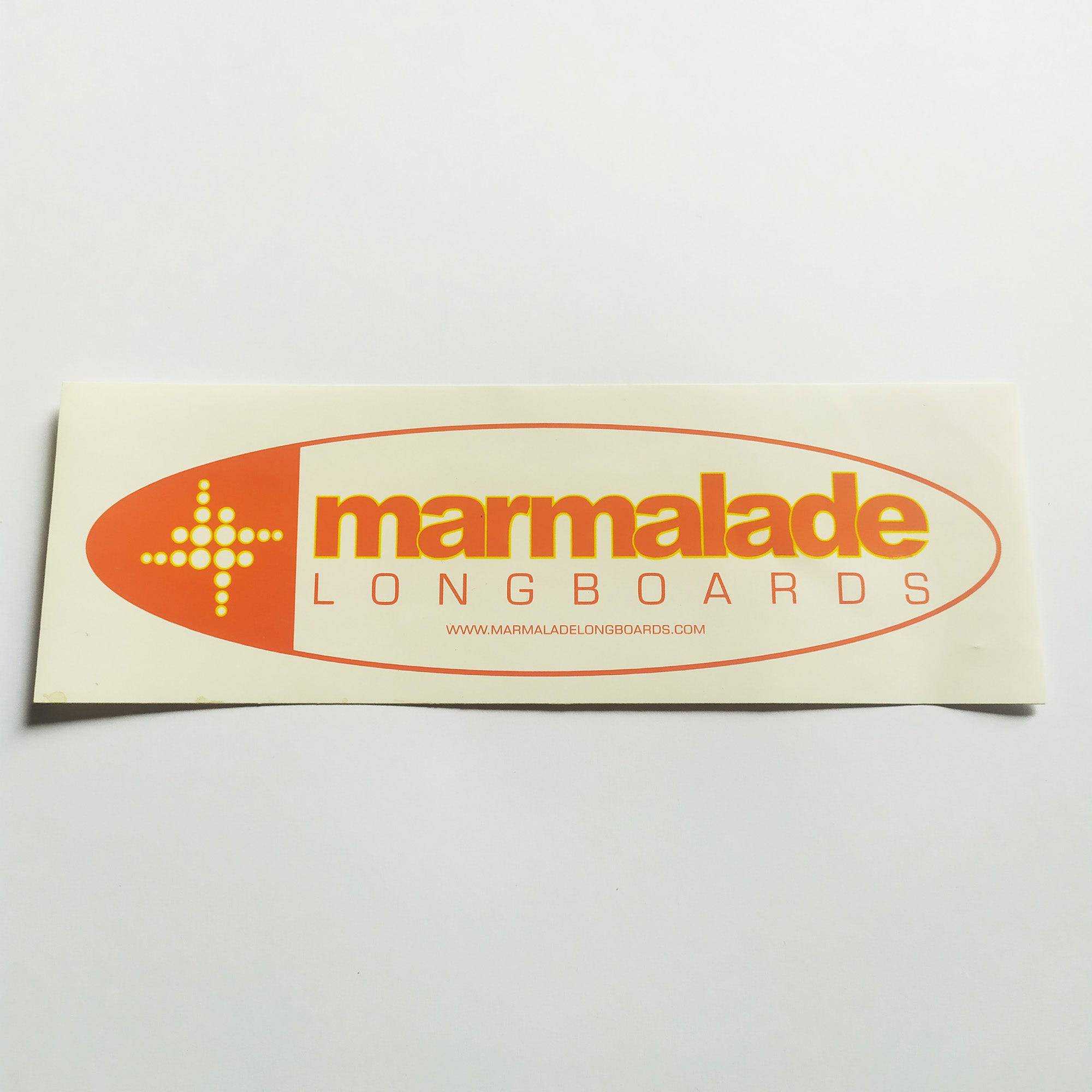 Marmalade Longboards Skateboard Sticker - SkateboardStickers.com