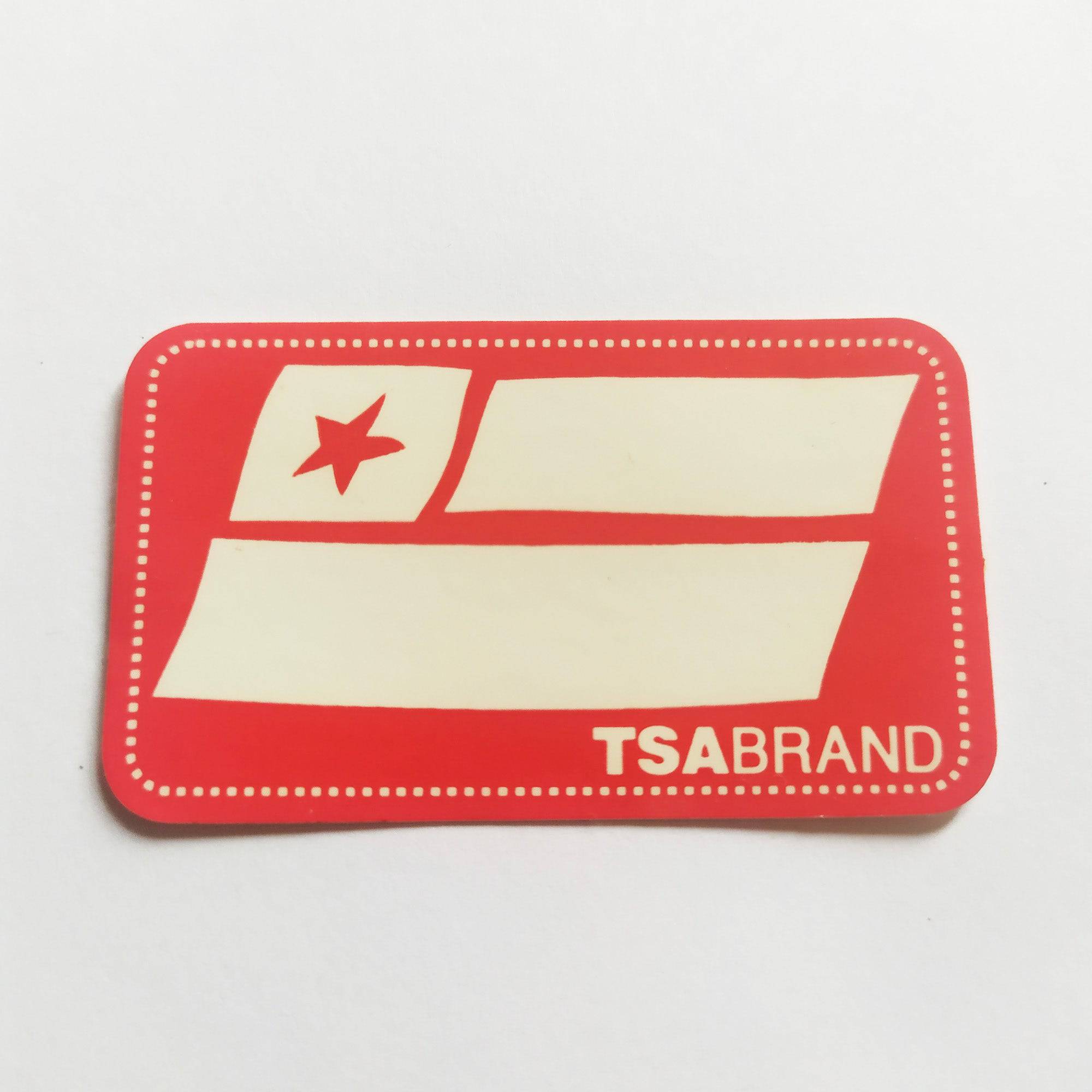 TSA Skateboard Sticker - SkateboardStickers.com