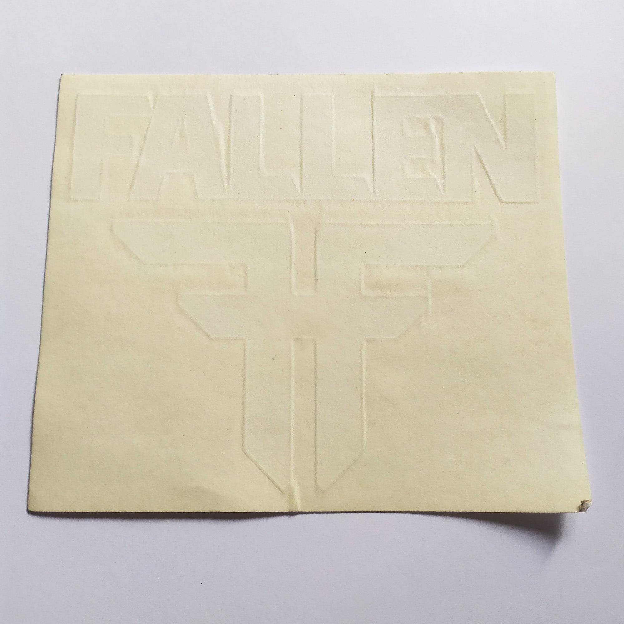 Fallen Footwear RUB-ON Skateboard Sticker - SkateboardStickers.com