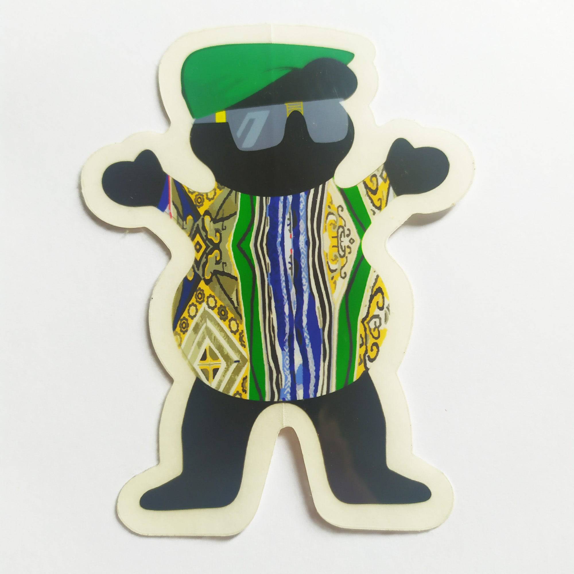 Grizzly Griptape Skateboard Sticker - SkateboardStickers.com