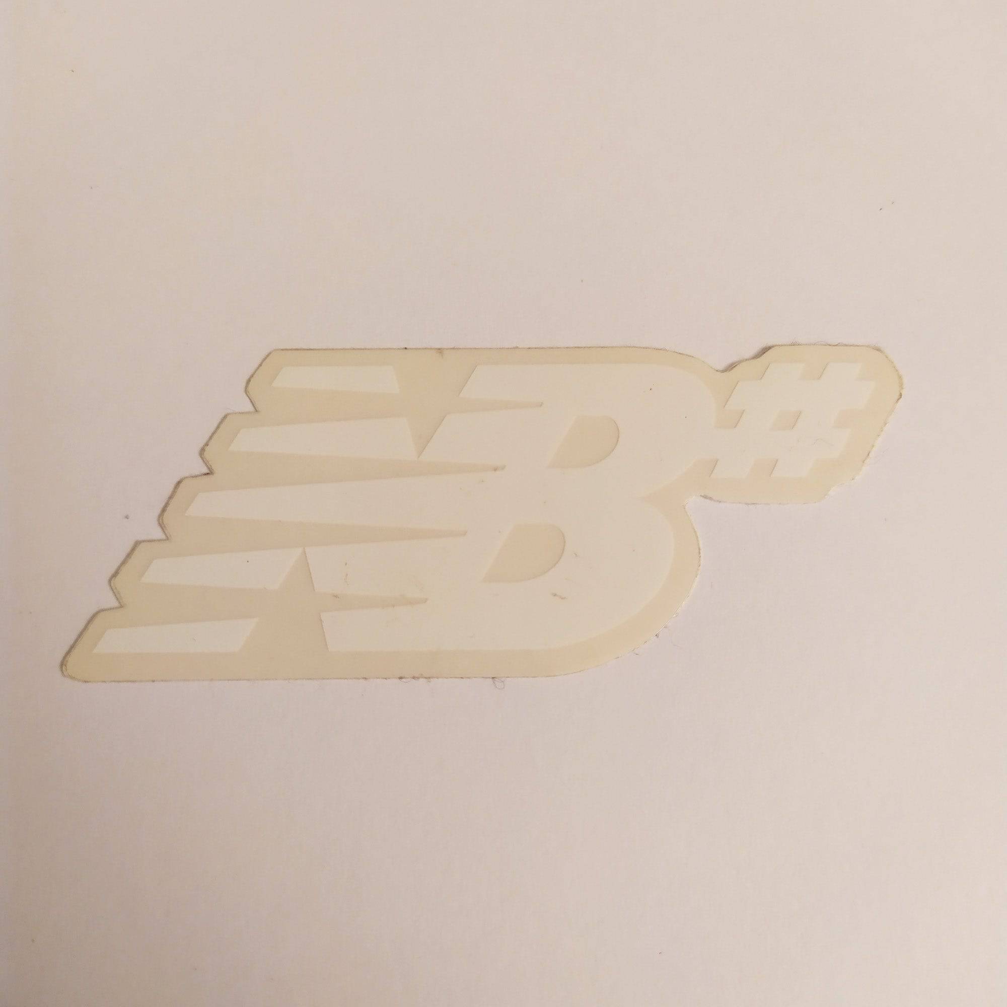 New Balance Skateboard Footwear Sticker - SkateboardStickers.com