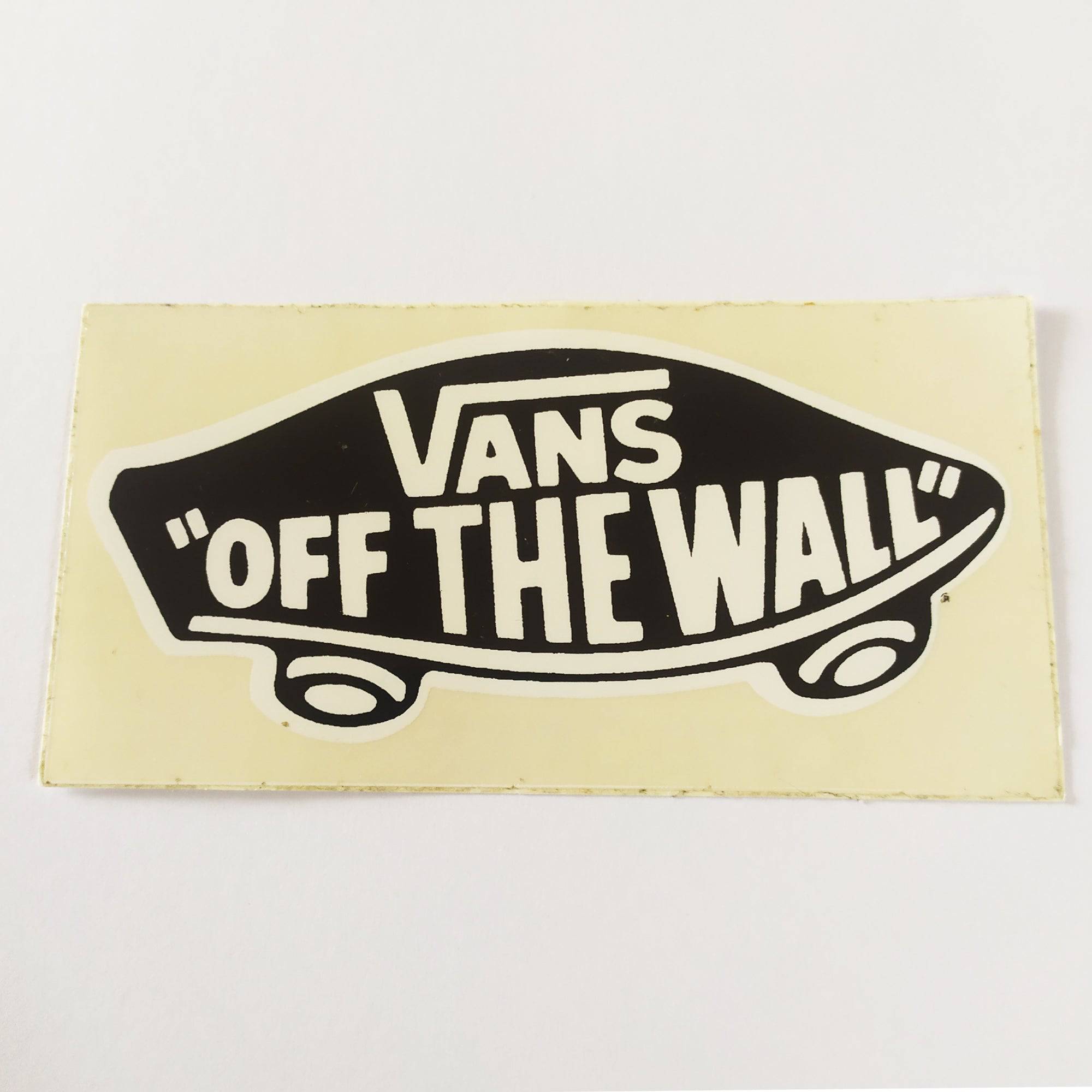 Vans Skateboard Sticker - SkateboardStickers.com