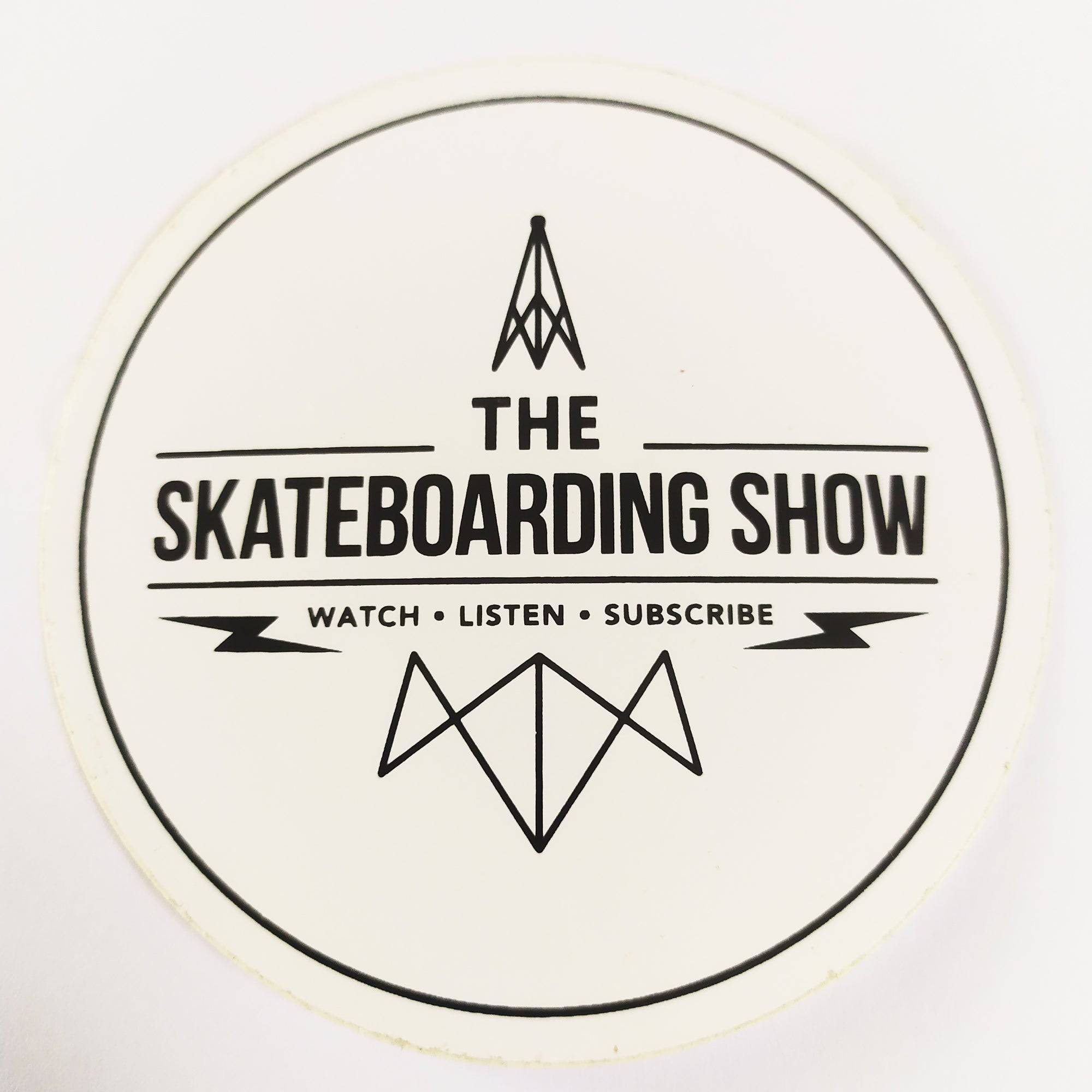 The Skateboarding Show Skate Sticker - SkateboardStickers.com