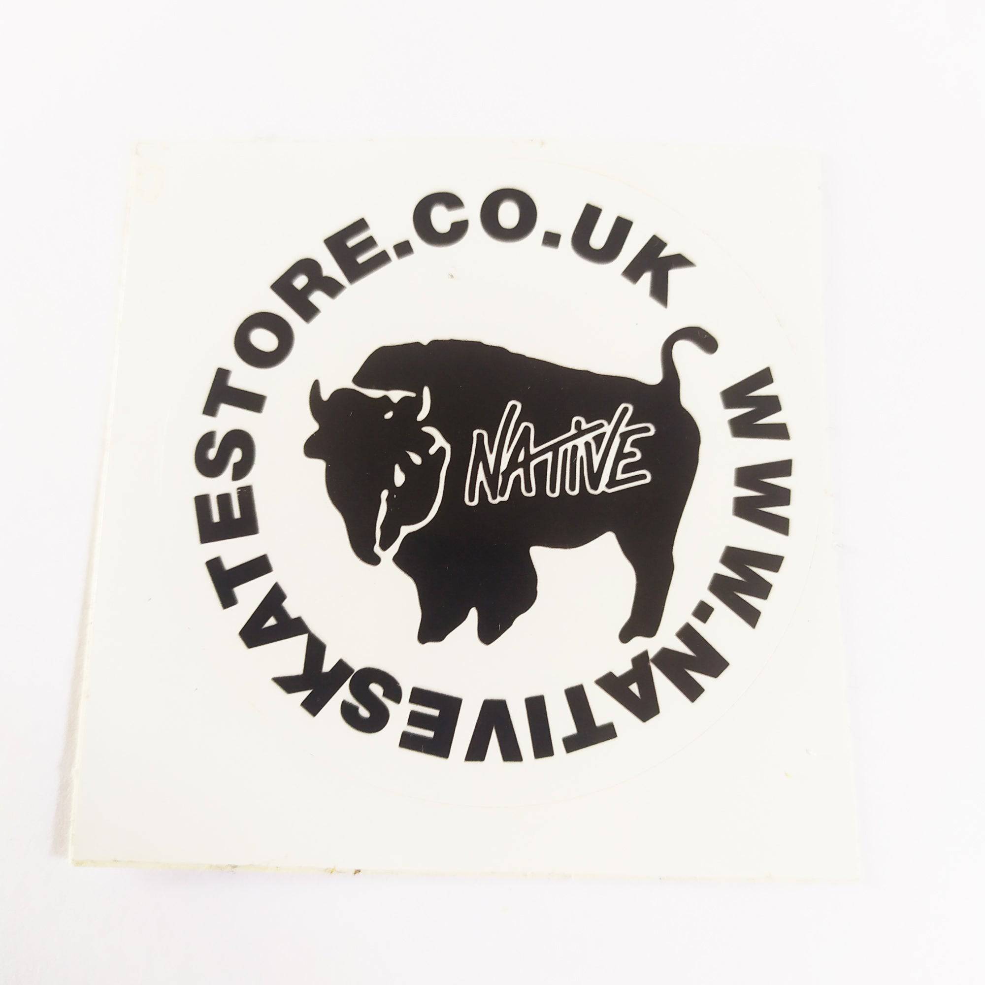 Native Skate Shop Sticker - SkateboardStickers.com