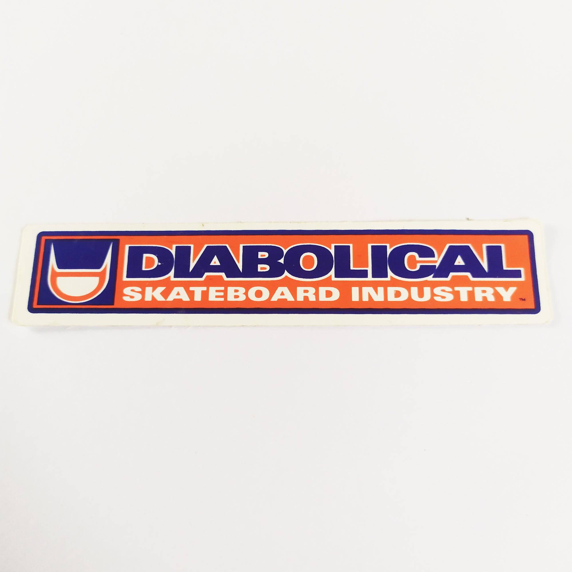 Diabolical Skateboard Industry Skateboard Sticker - SkateboardStickers.com