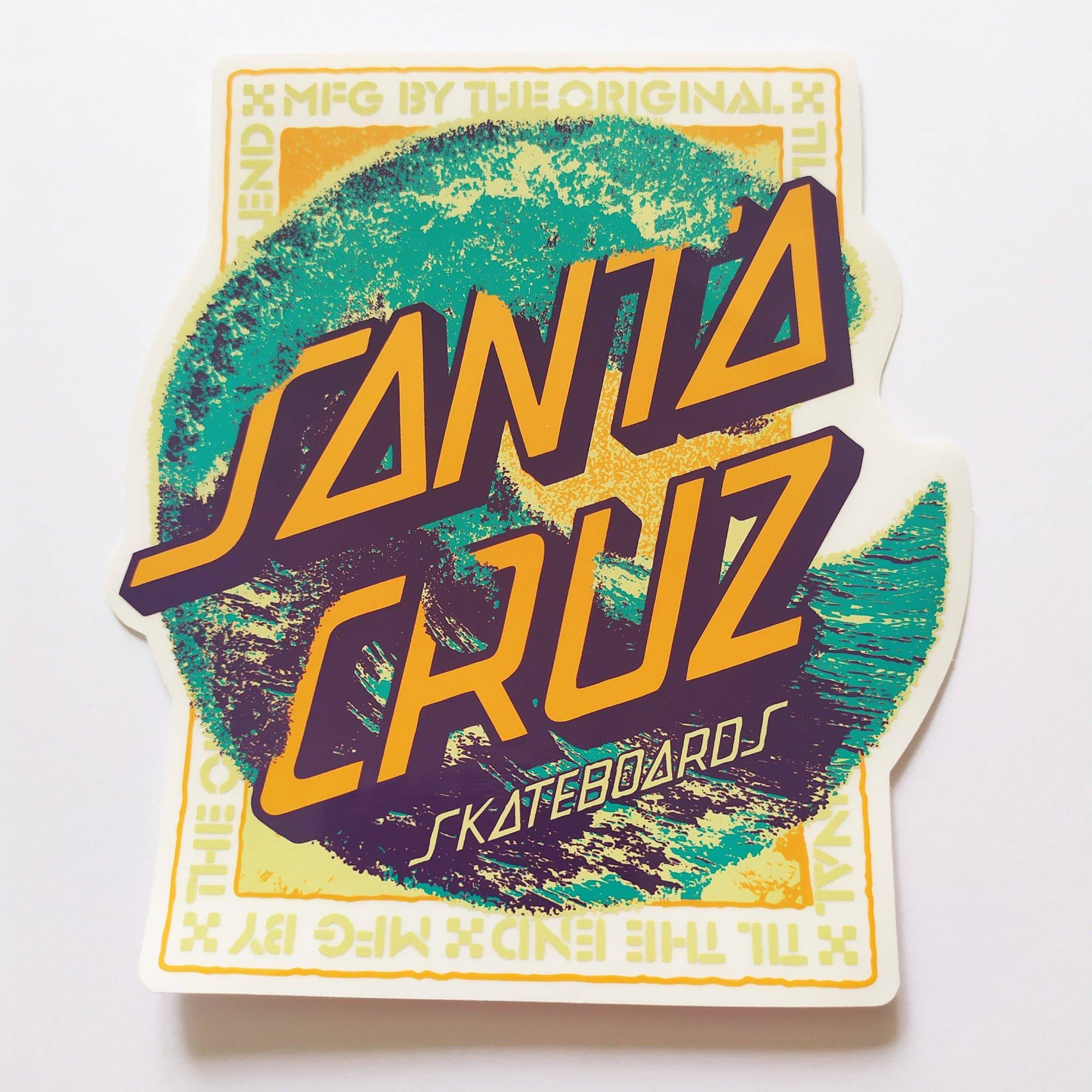 Santa Cruz Breaker Dot Skateboard Sticker - SkateboardStickers.com