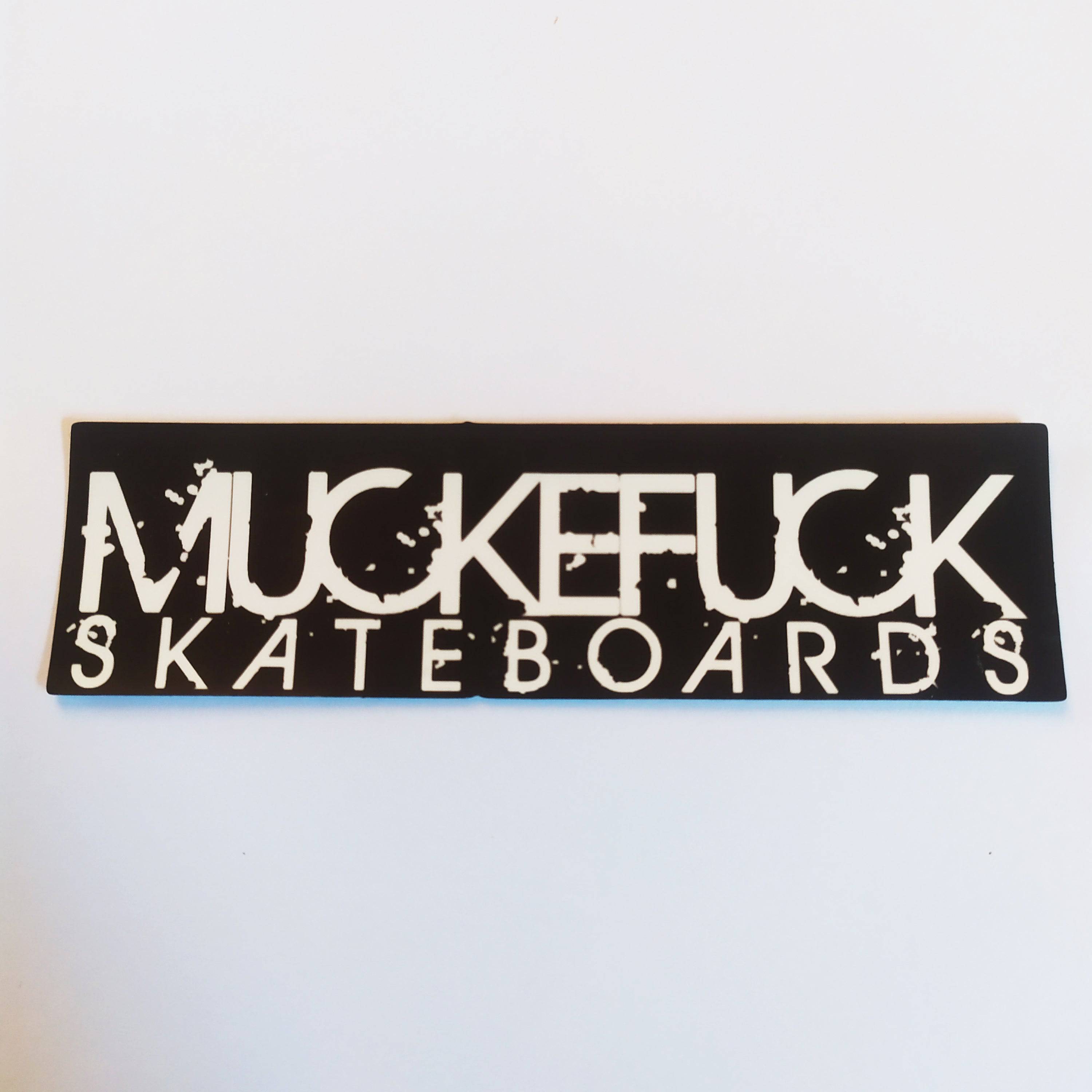 Muckefuck Skate Sticker - SkateboardStickers.com
