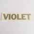 Violet Skateboard Sticker - SkateboardStickers.com