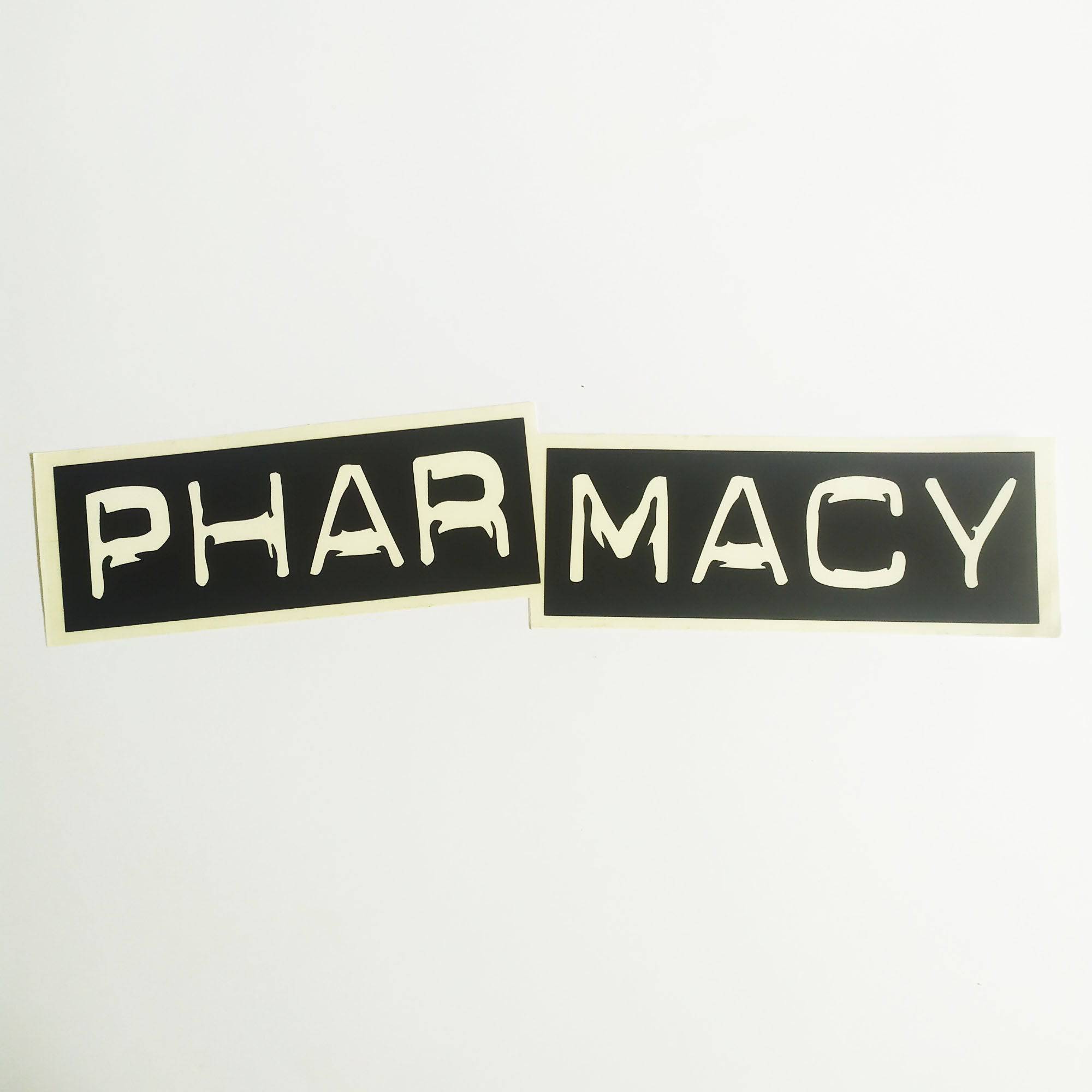 Pharmacy Boardshop Sticker - SkateboardStickers.com