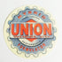 Union Wheel Co. Old School Skateboard Sticker - SkateboardStickers.com