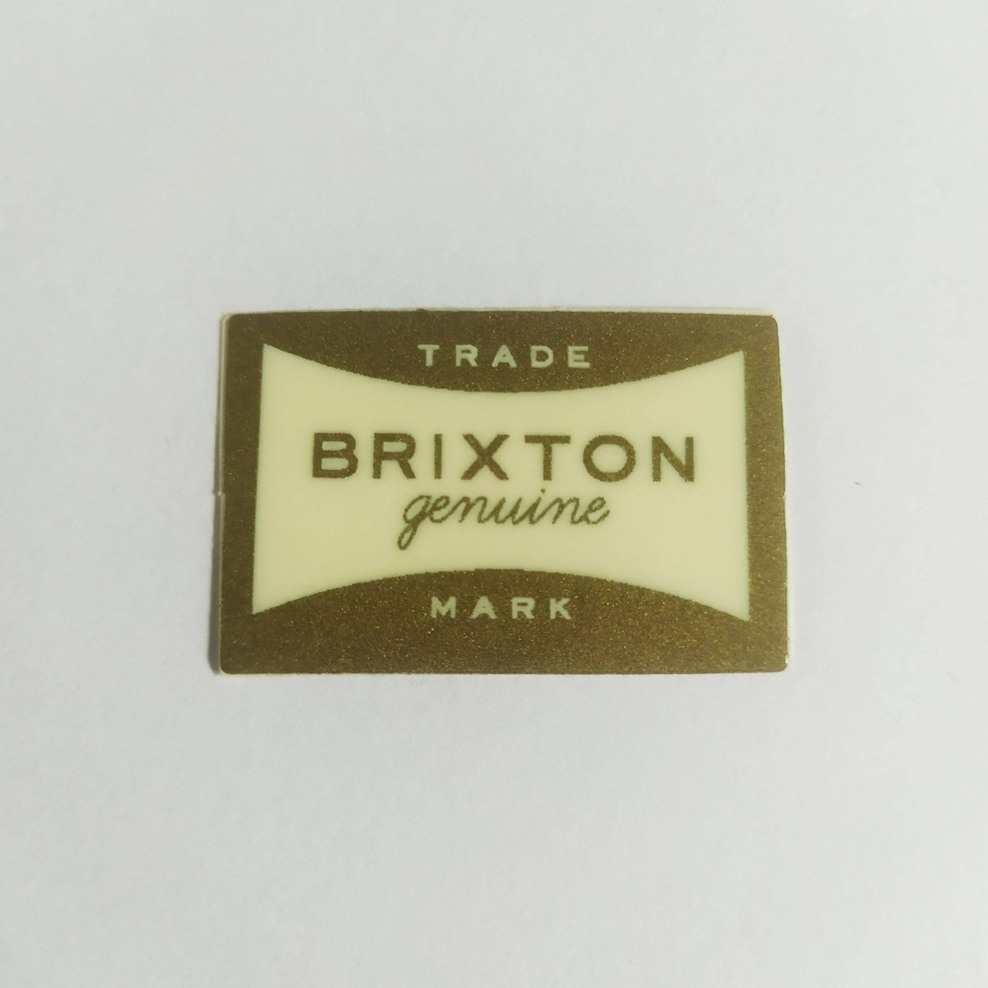 Brixton Clothing Skateboard Sticker - SkateboardStickers.com