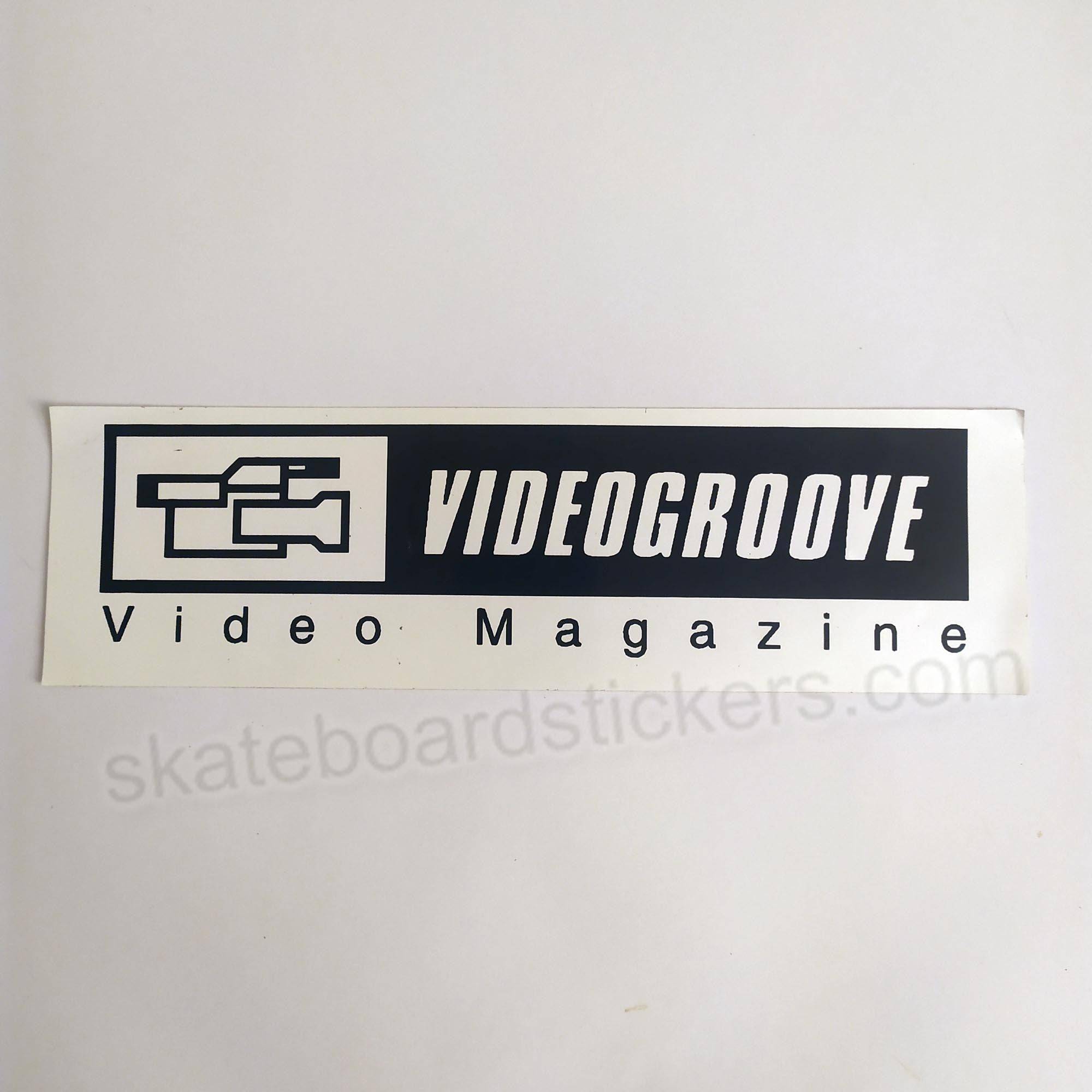 Videogroove Rollerblading/Inline Skating Video Magazine Sticker - SkateboardStickers.com