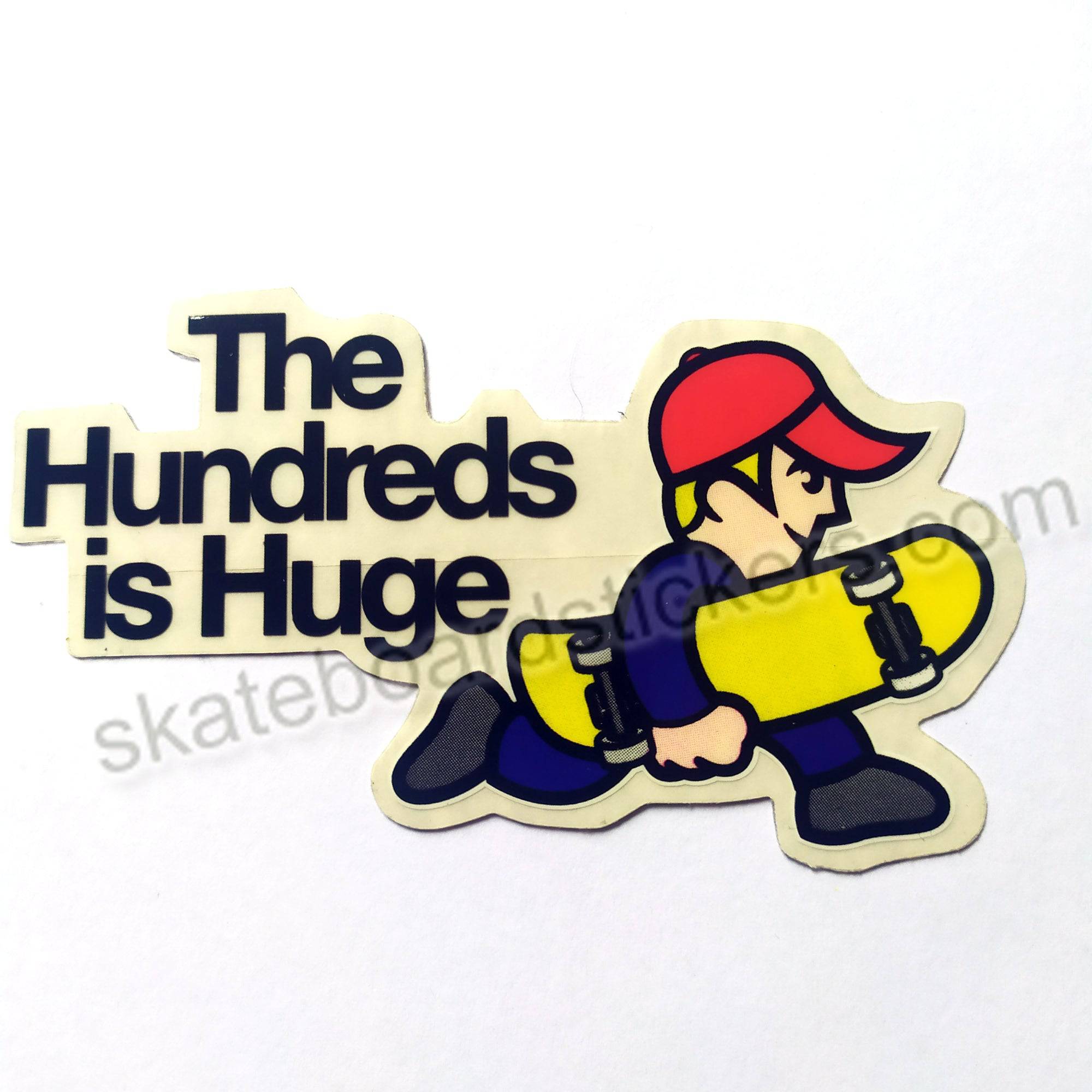 The Hundreds "The Hundreds is Huge" Skate Sticker - SkateboardStickers.com