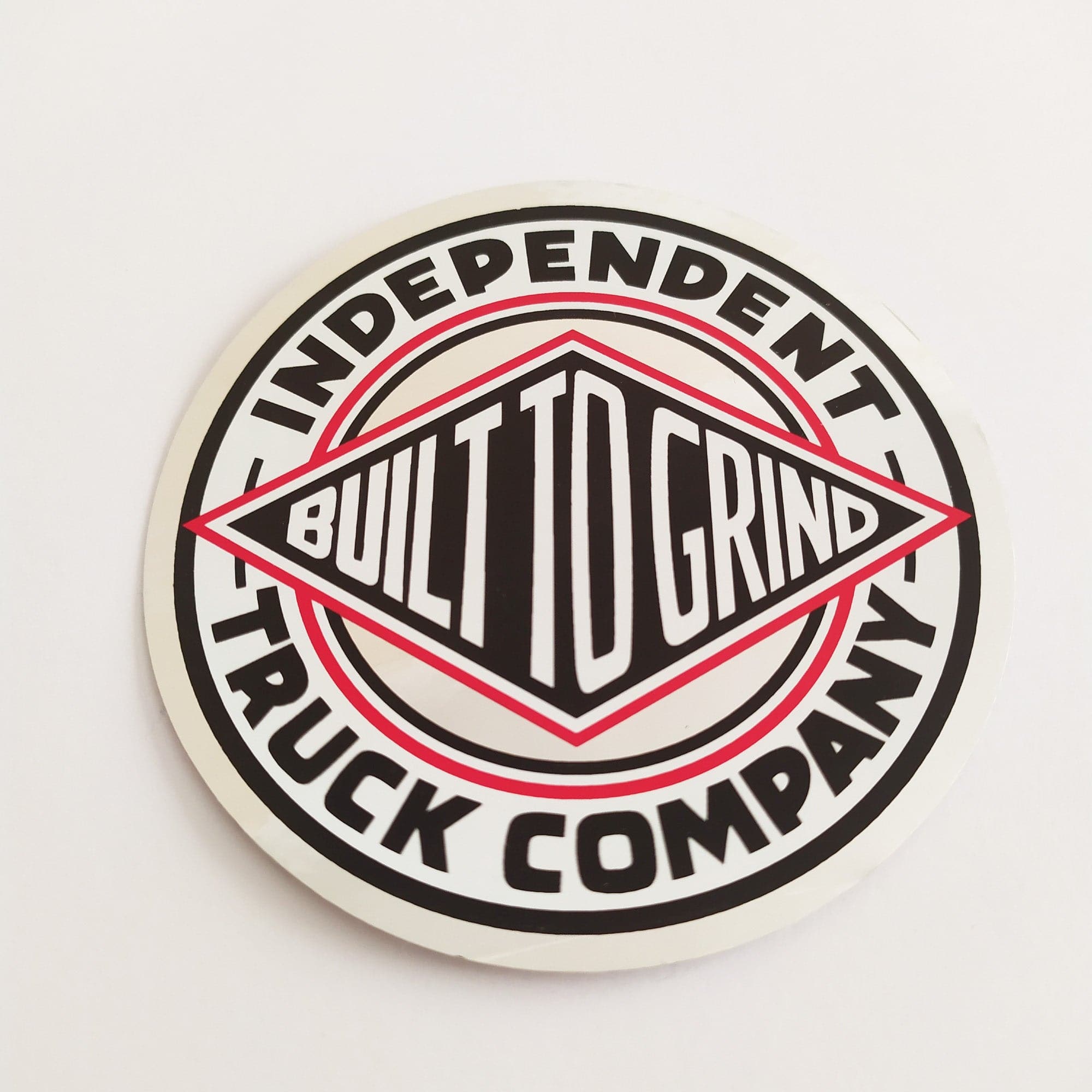 Independent Trucks "Built To Grind" Skateboard Sticker - SkateboardStickers.com