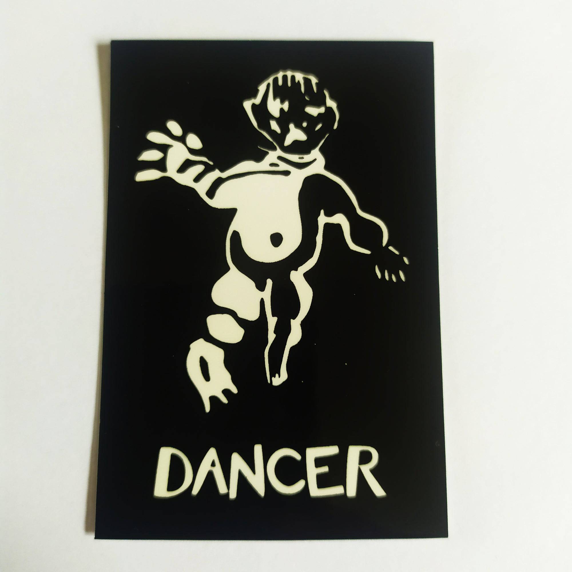 Dancer Skateboards Sticker - SkateboardStickers.com