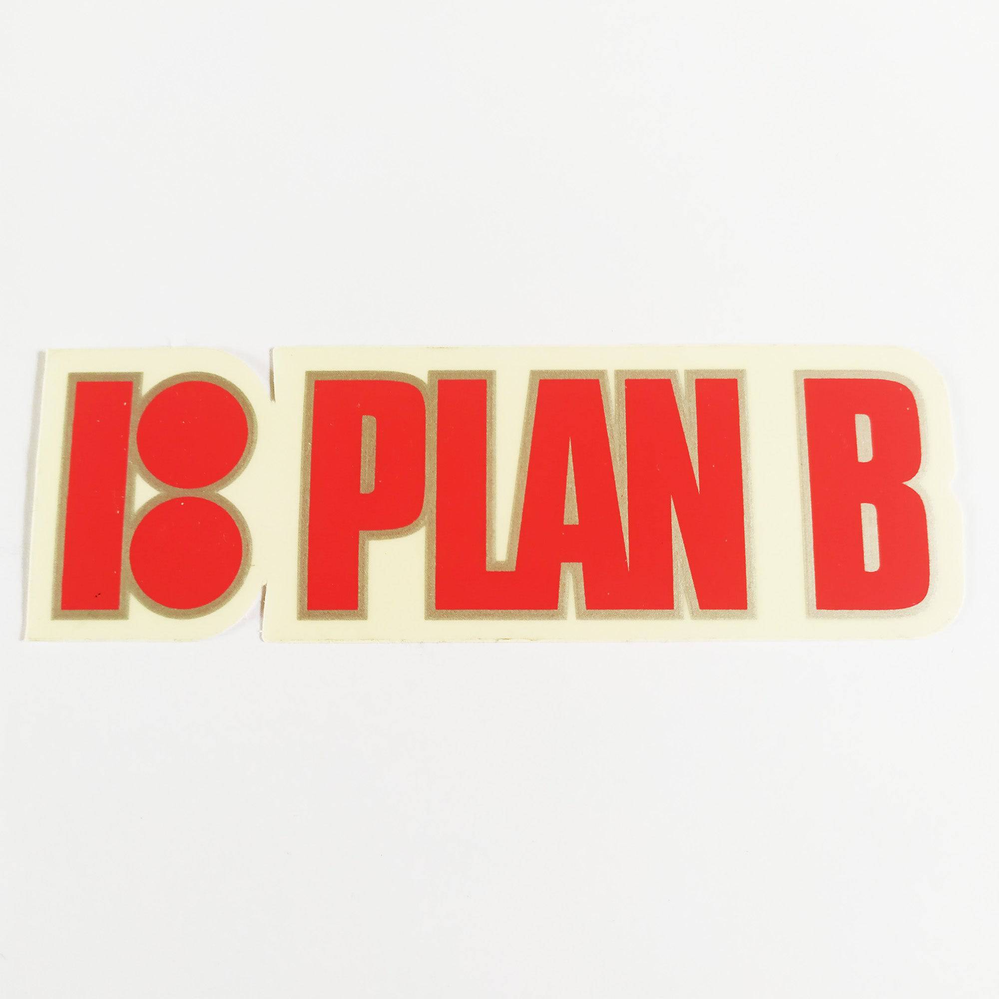 Plan B Skateboards Sticker - SkateboardStickers.com