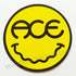 Ace Trucks Skateboard Sticker - Baked Smile - SkateboardStickers.com