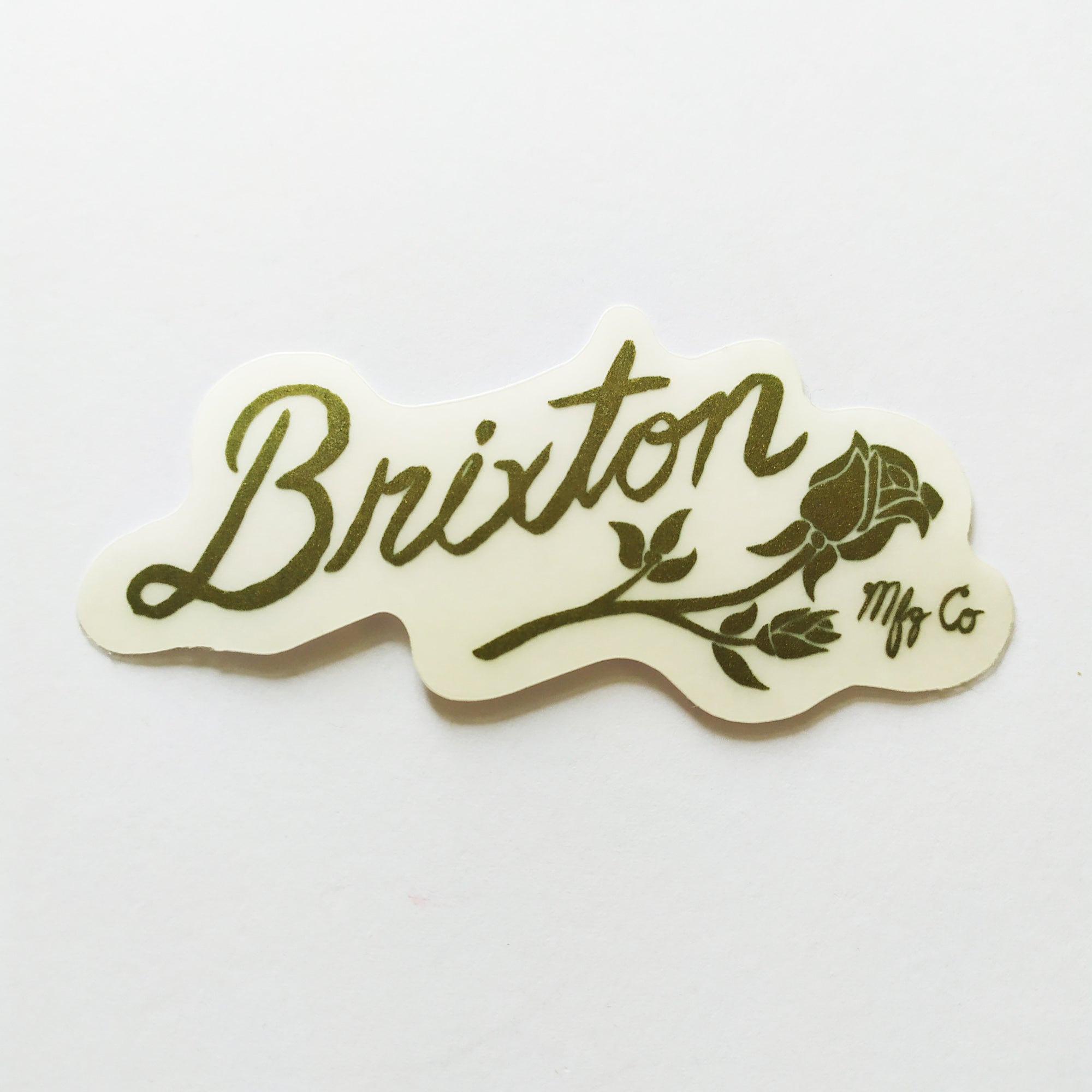 Brixton Clothing Skateboard Sticker - SkateboardStickers.com