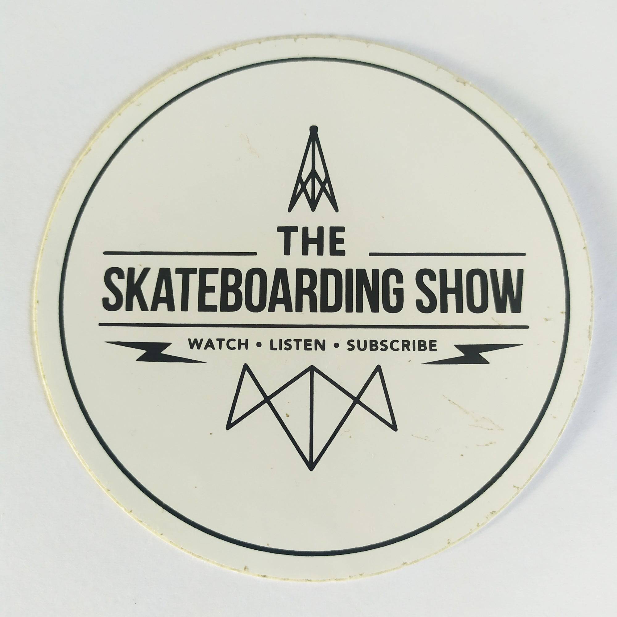 The Skateboarding Show Sticker - SkateboardStickers.com