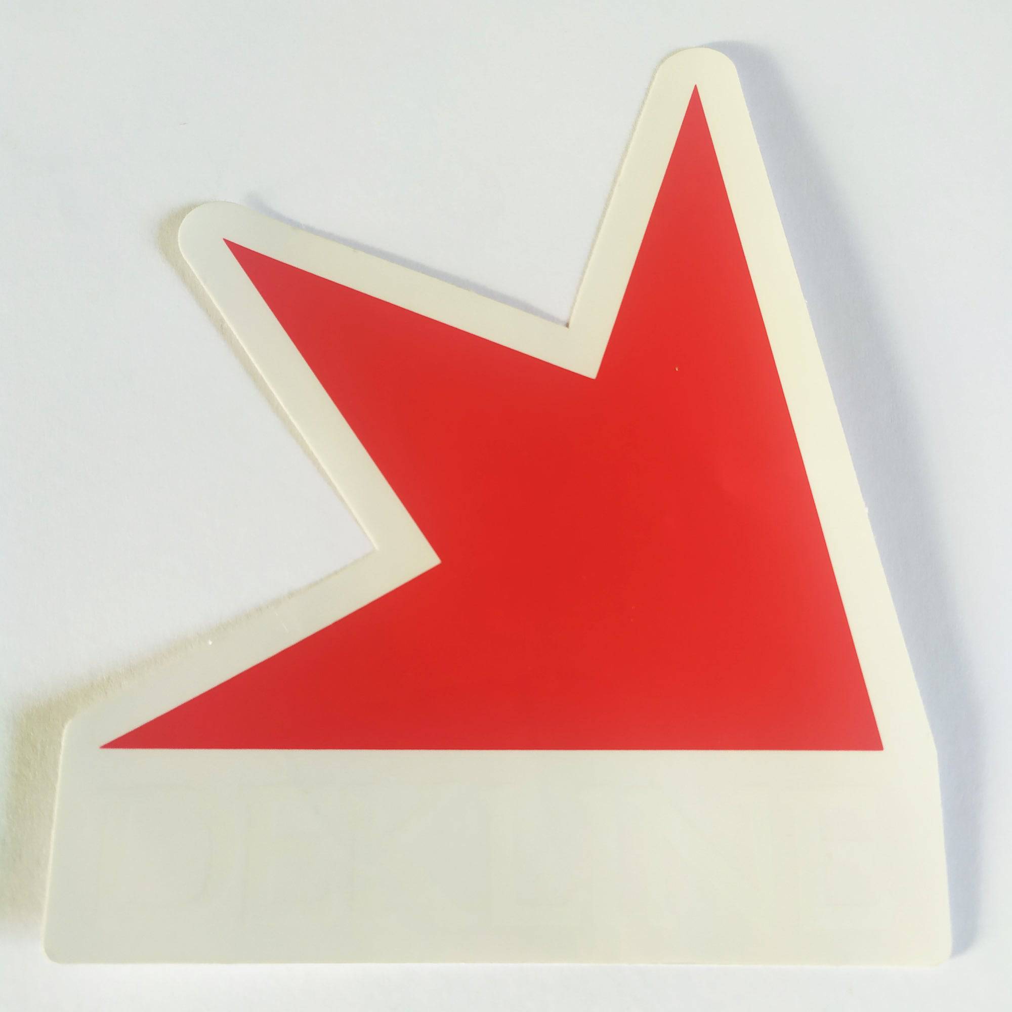 Dekline Footwear Skateboard Sticker - SkateboardStickers.com