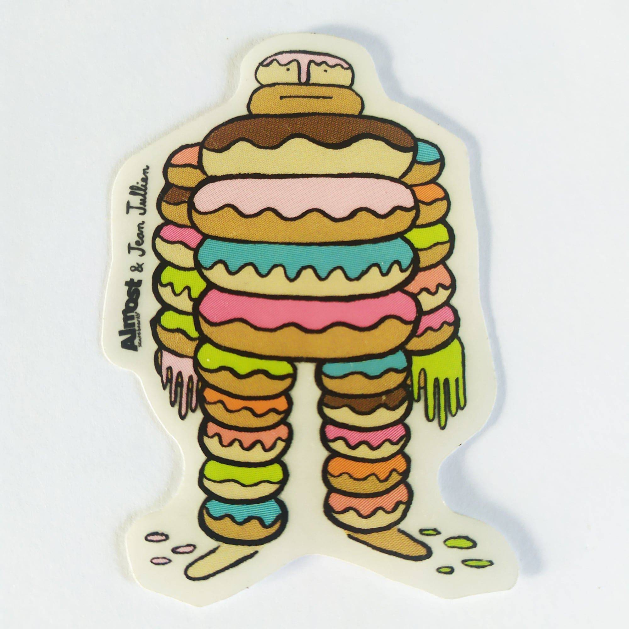 Almost Skateboard Sticker - Donuts - SkateboardStickers.com