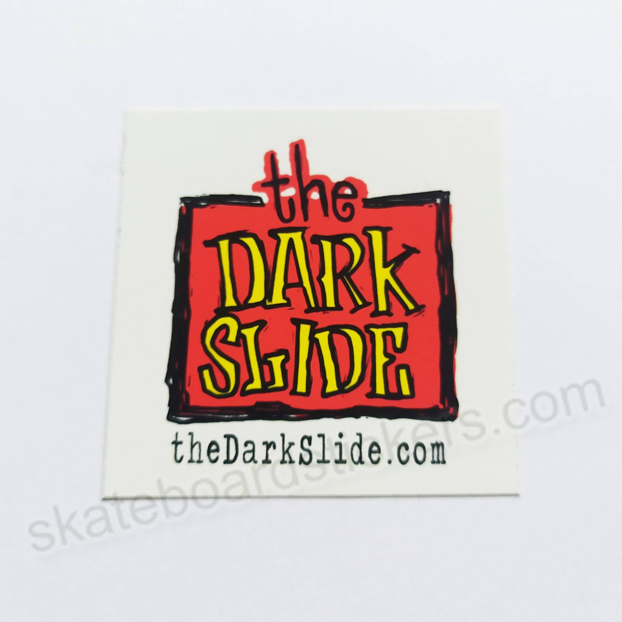 The Dark Slide Skateboard Sticker - SkateboardStickers.com