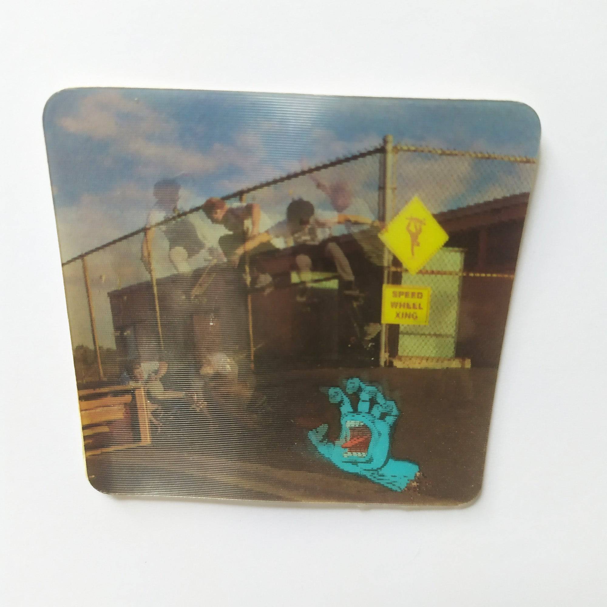 Santa Cruz - LENTICULAR "Blip" - SkateboardStickers.com