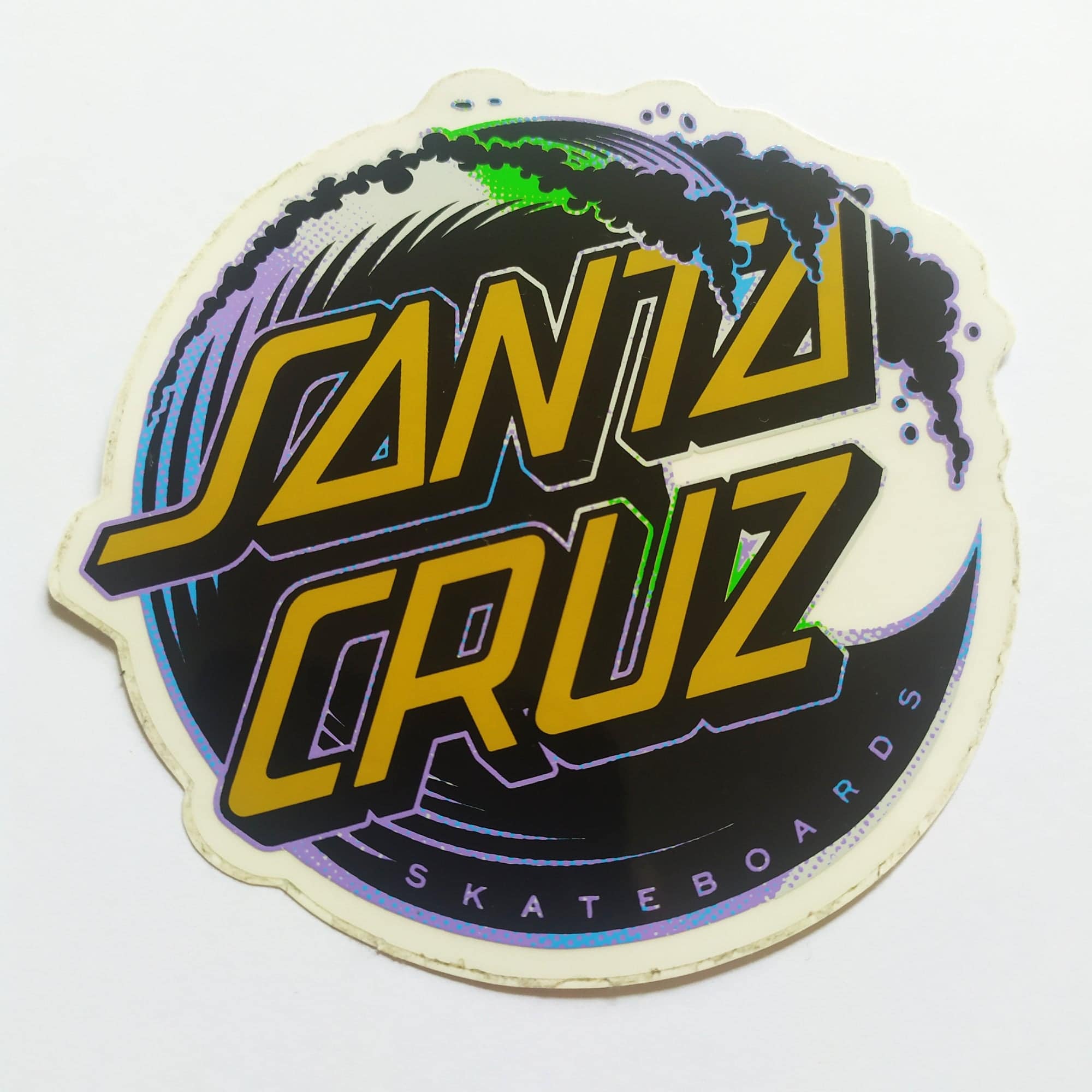 Santa Cruz - Dot Skateboard Sticker - SkateboardStickers.com