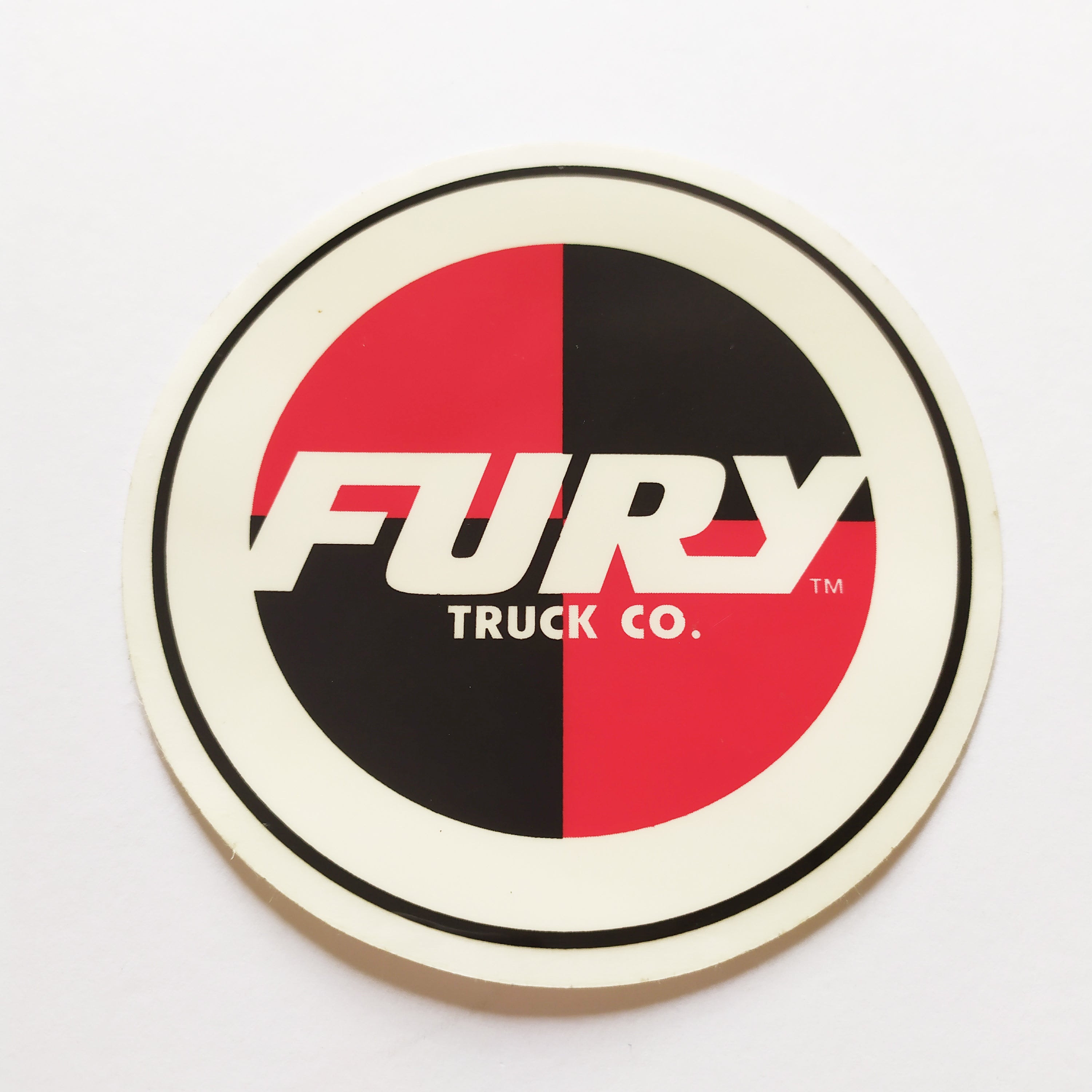 Fury Trucks Skateboard Sticker - SkateboardStickers.com