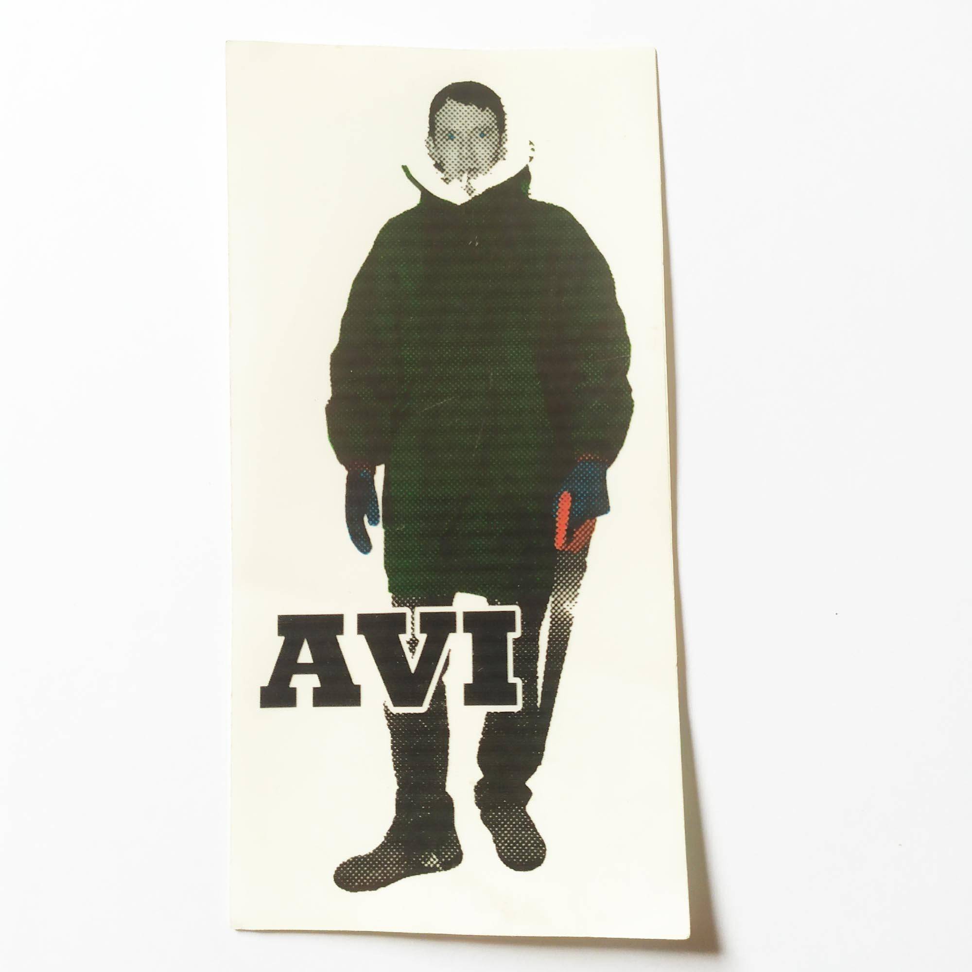 Crayon Skateboards Chris 'Avi' Atherton Sticker (please see description) - SkateboardStickers.com