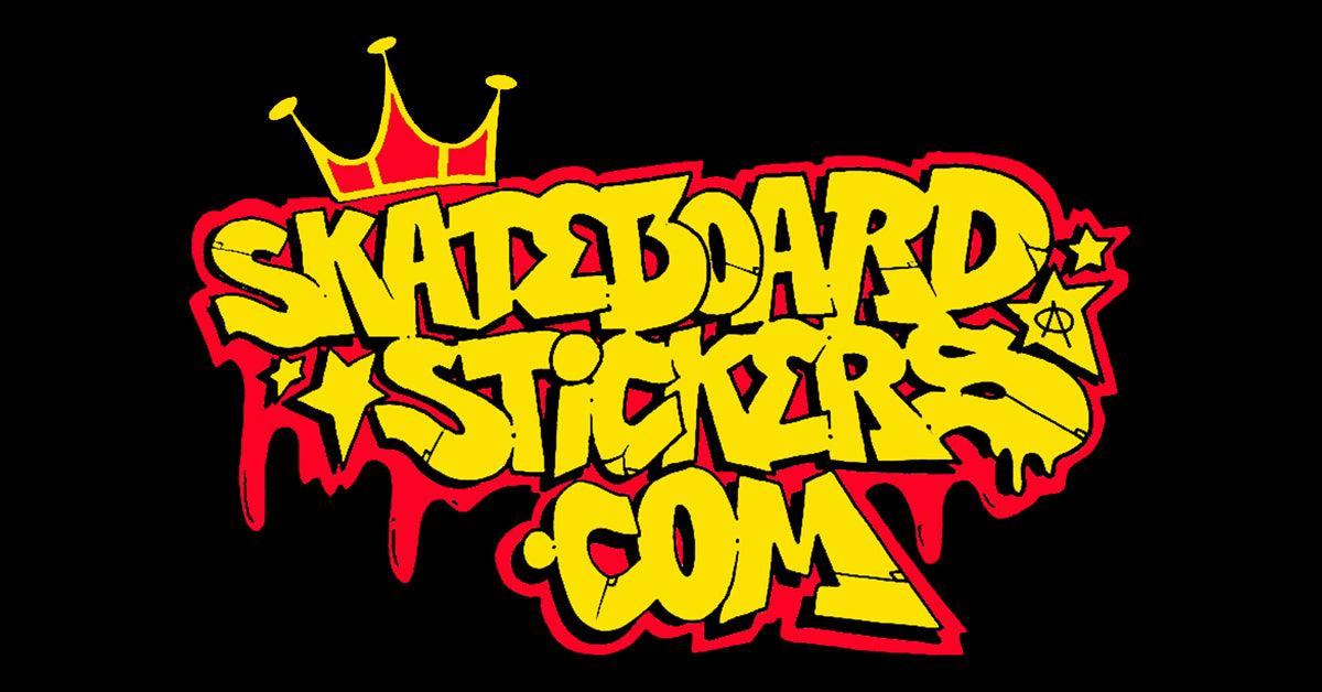 SKATEBOARD STICKERS. ALL THE RADDEST SKATEBOARDING STICKERS