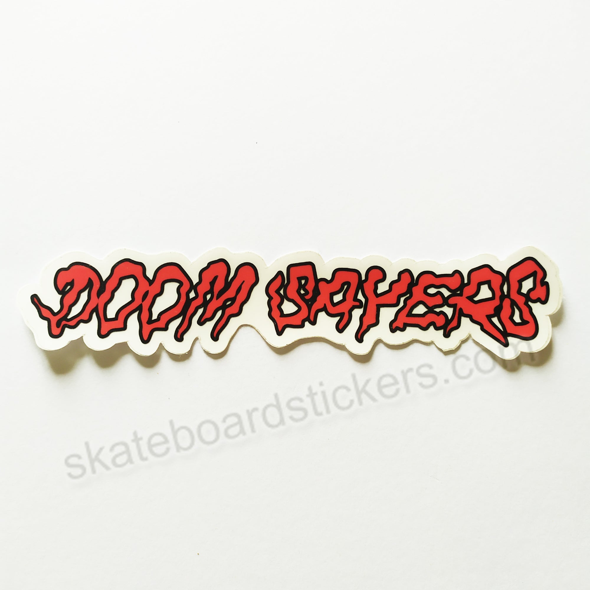 Doomsayers Club Skateboard Sticker - Logo - SkateboardStickers.com