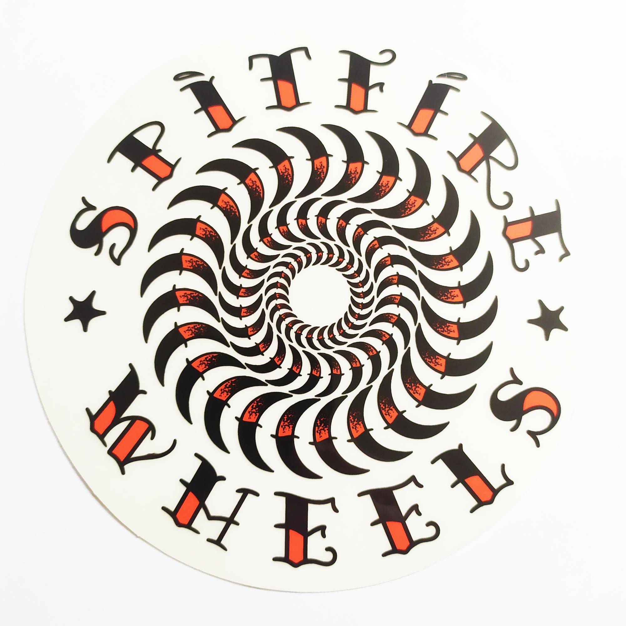 Spitfire Wheels Skateboard Sticker - Elijah Classic - SkateboardStickers.com