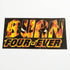 Spitfire Wheels Skateboard Sticker - Burn Forever - SkateboardStickers.com