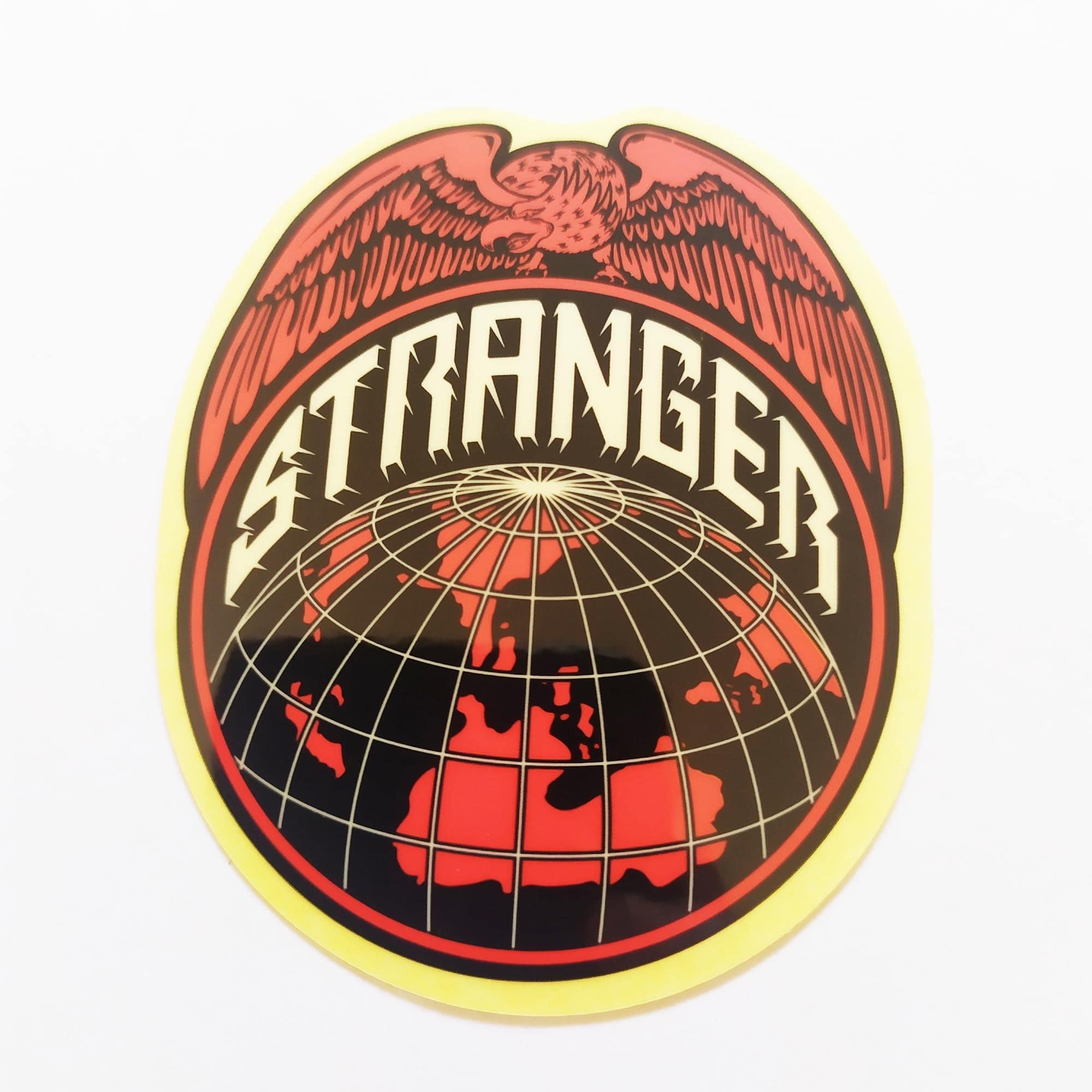 Stranger Bike Co. BMX Sticker - SkateboardStickers.com