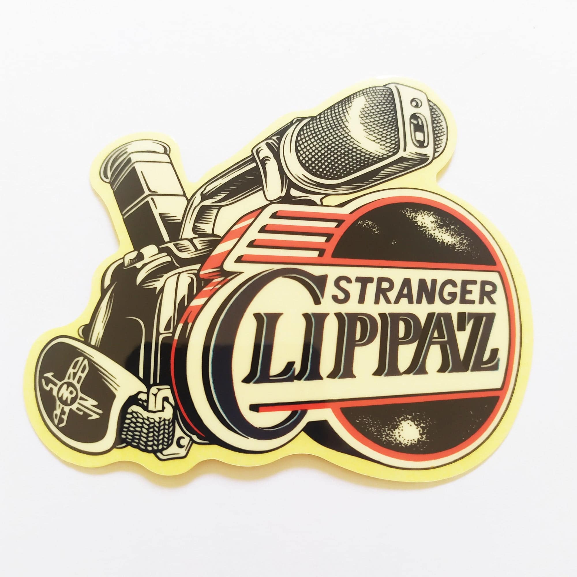 Stranger Bike Co. BMX Sticker - SkateboardStickers.com