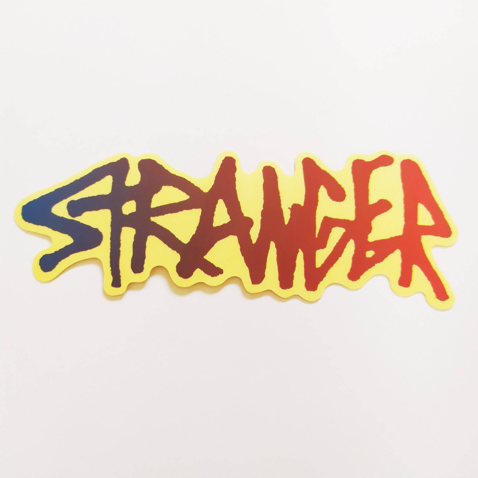 Stranger Bike Co. BMX Sticker - 15 cm - SkateboardStickers.com
