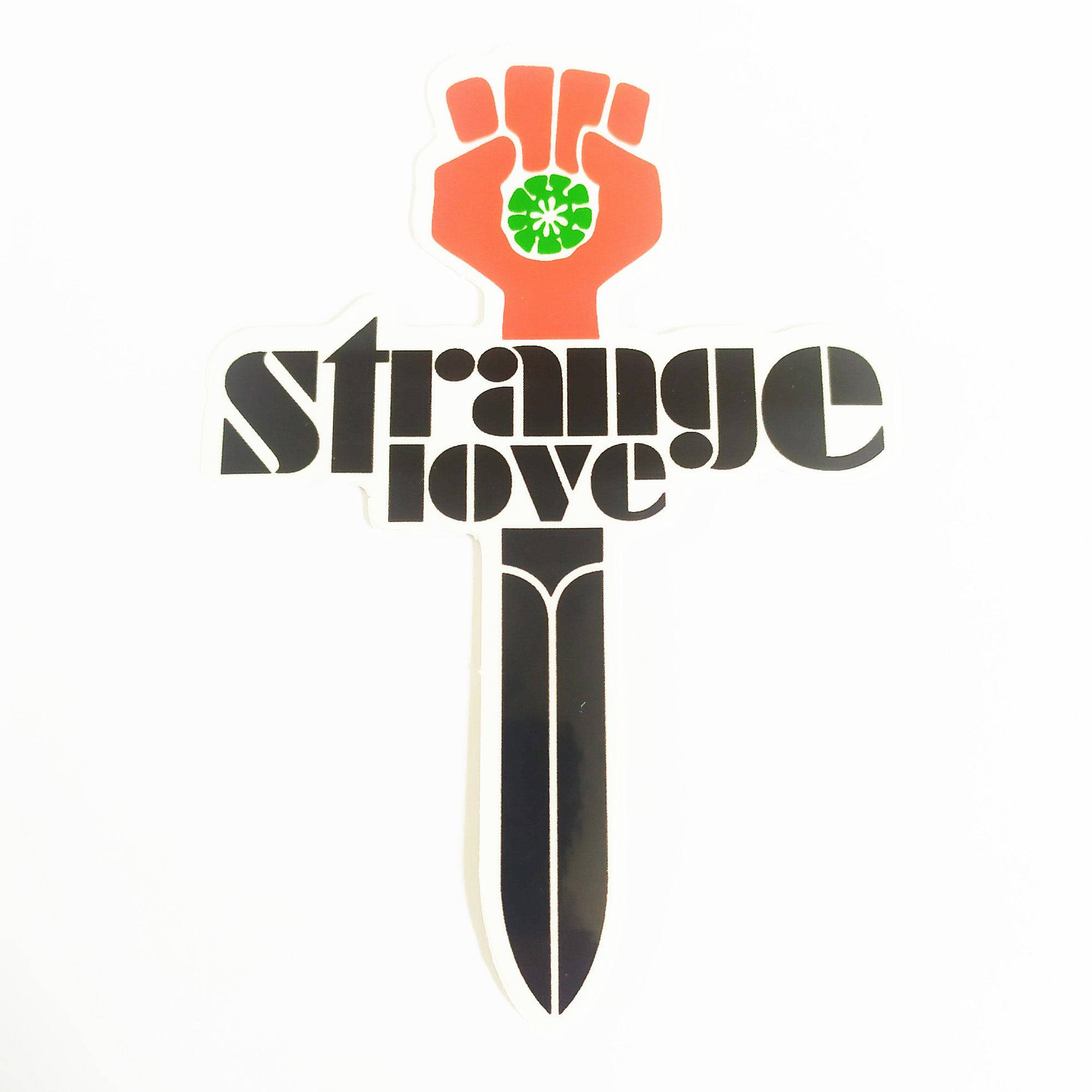 StrangeLove Skateboard Sticker - SkateboardStickers.com