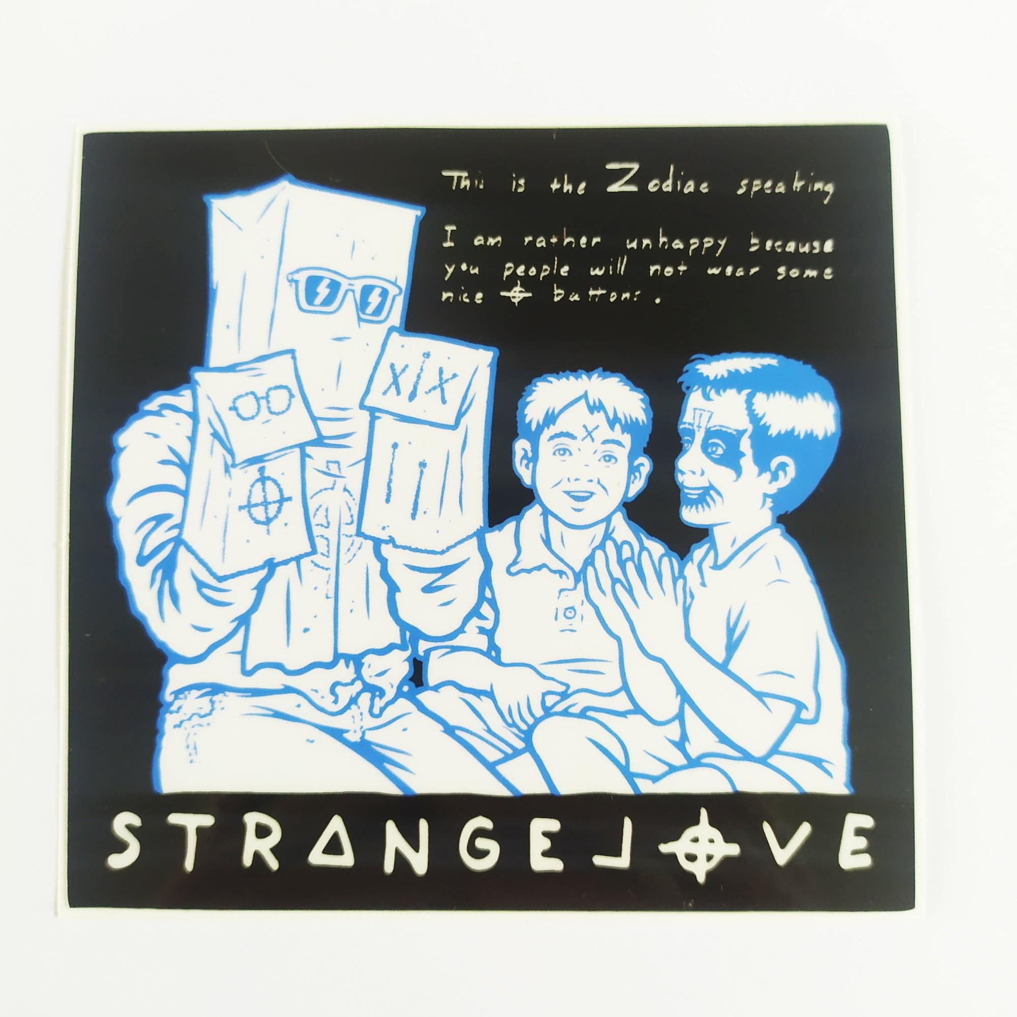 StrangeLove Skate Sticker - SkateboardStickers.com