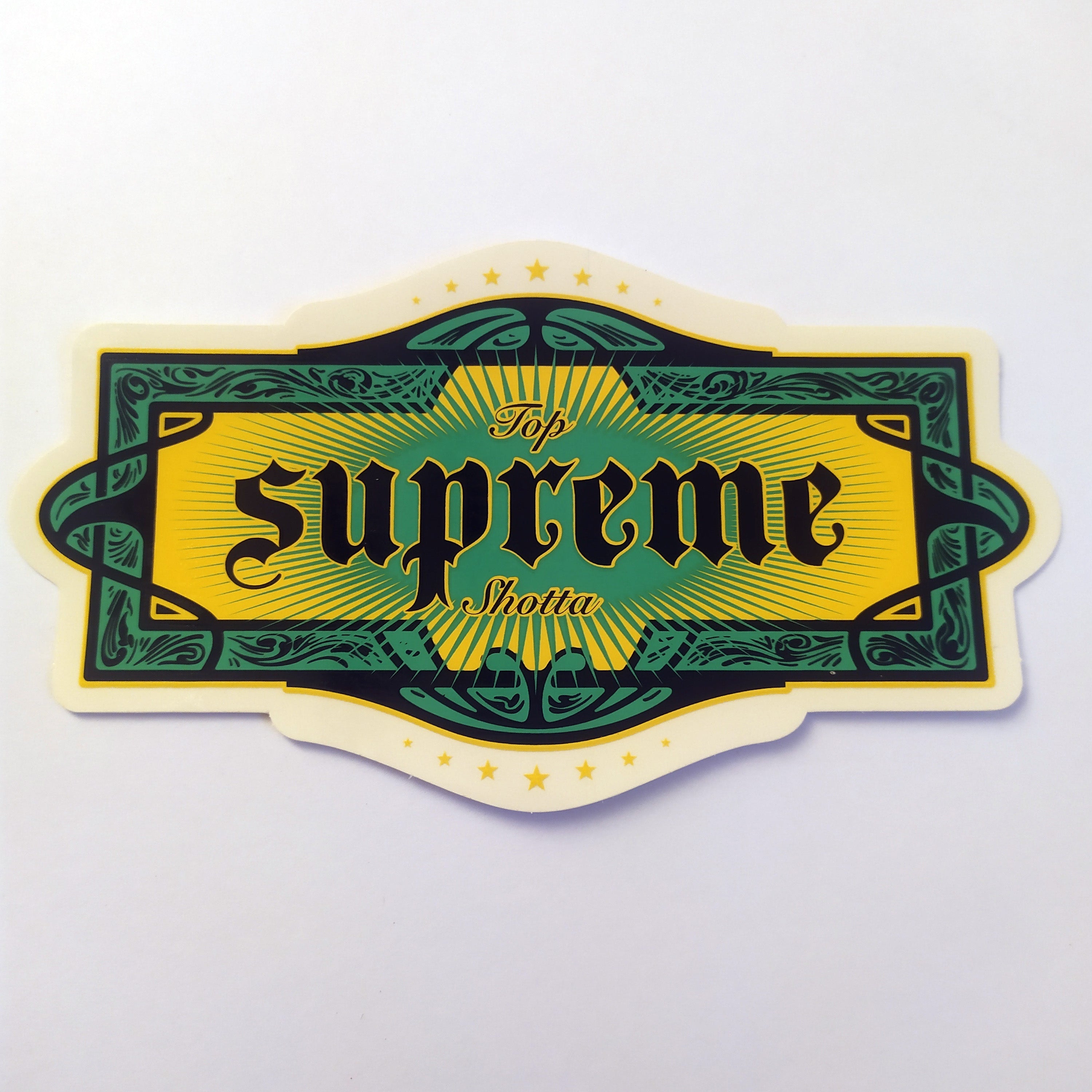 Supreme Clothing Skateboard Sticker