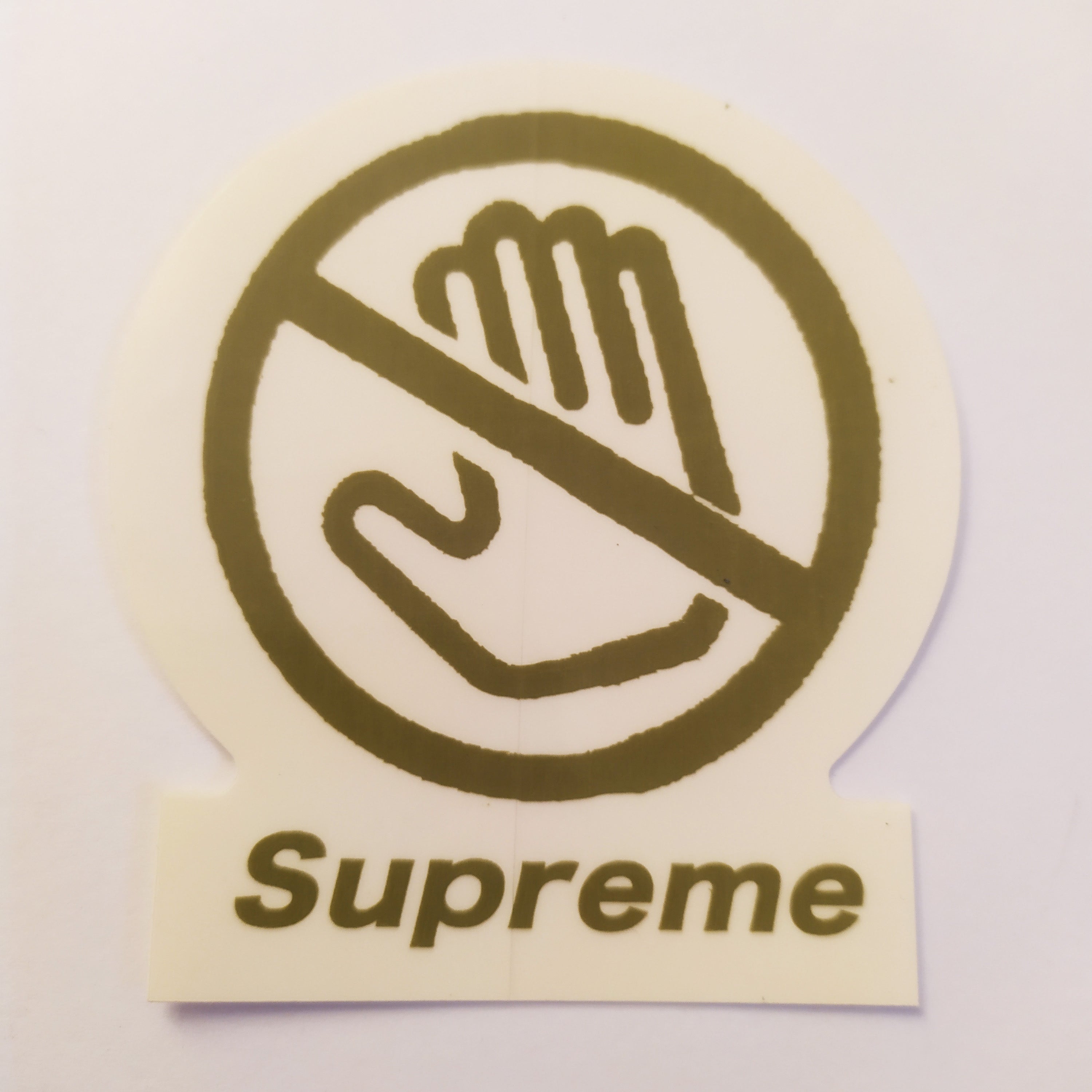 Supreme Clothing Skateboard Sticker